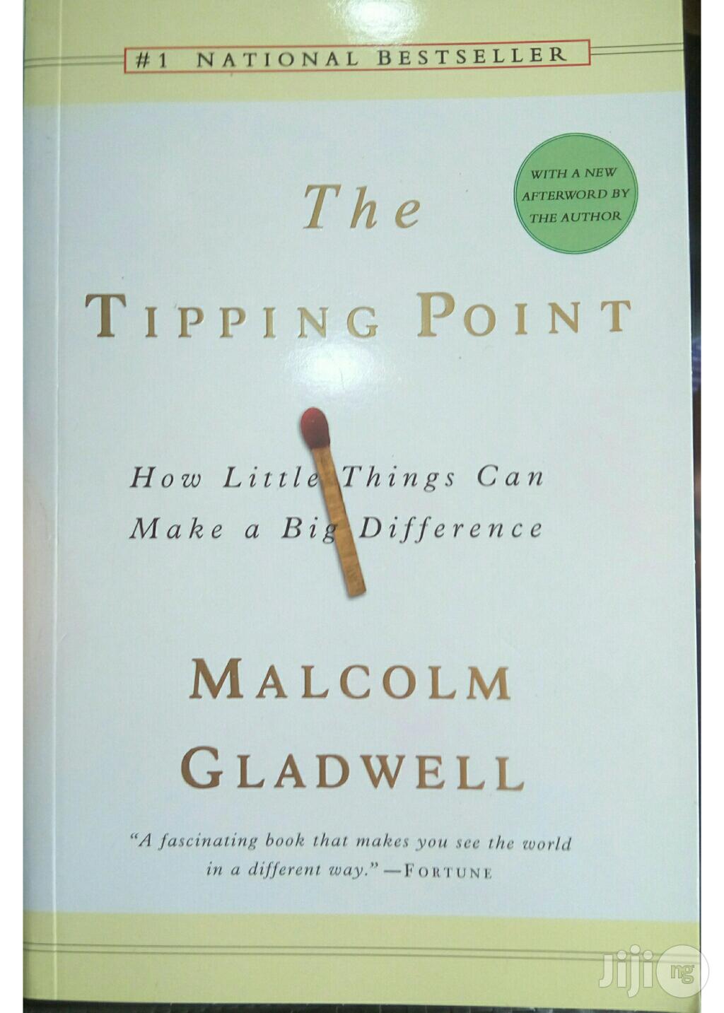 The Tipping Point: How Little Things Can Make a Big Difference
By Ma