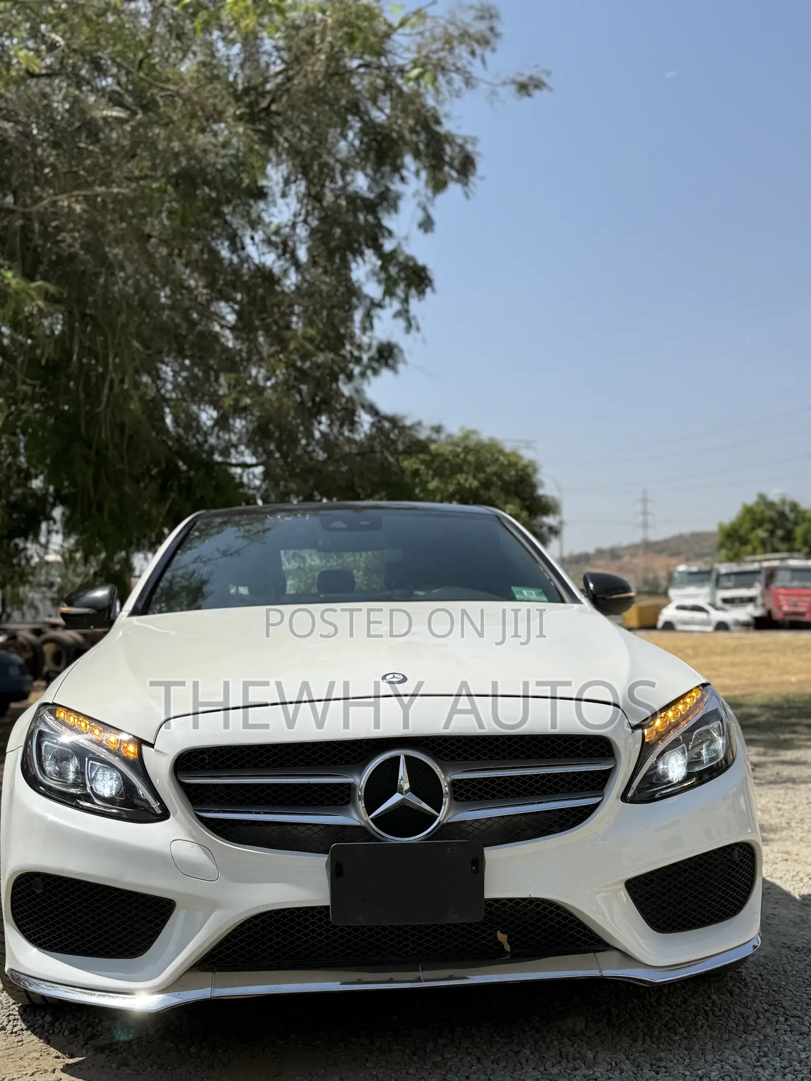 Mercedes-Benz C450 2016 White