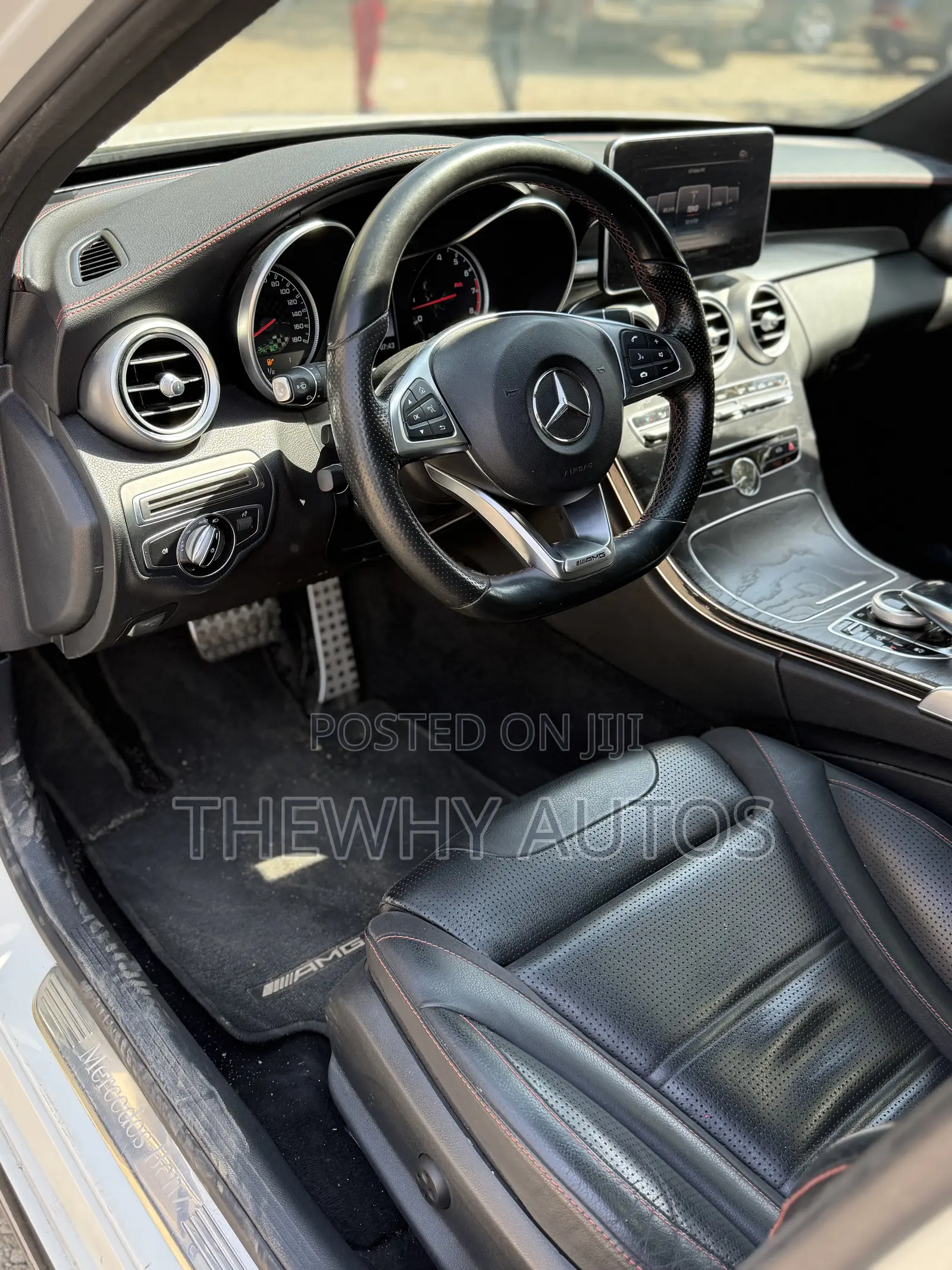 Mercedes-Benz C450 2016 White