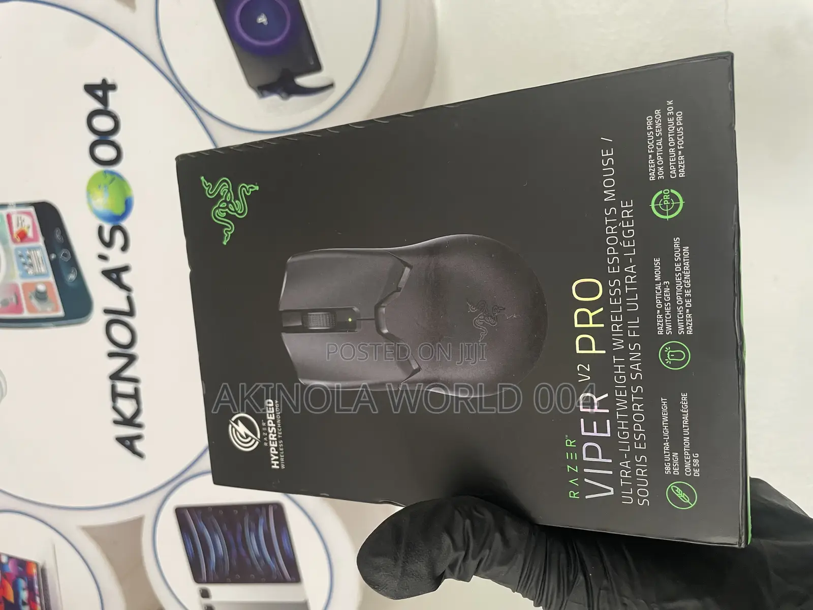 Brand New Razer Viper V2 Pro Wireless Mouse Black