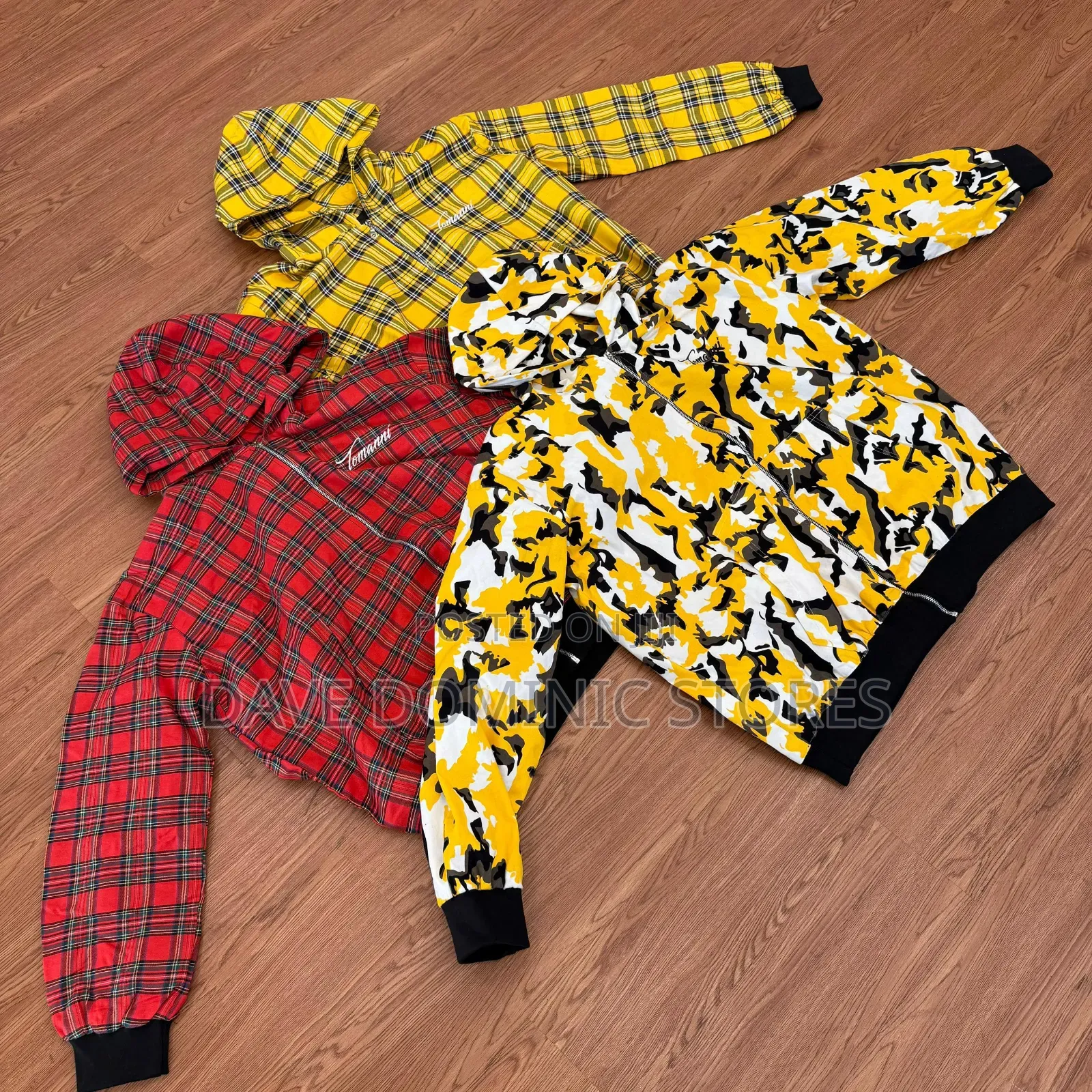 Tomanni Exclusive Checkers and Custom Hoodies