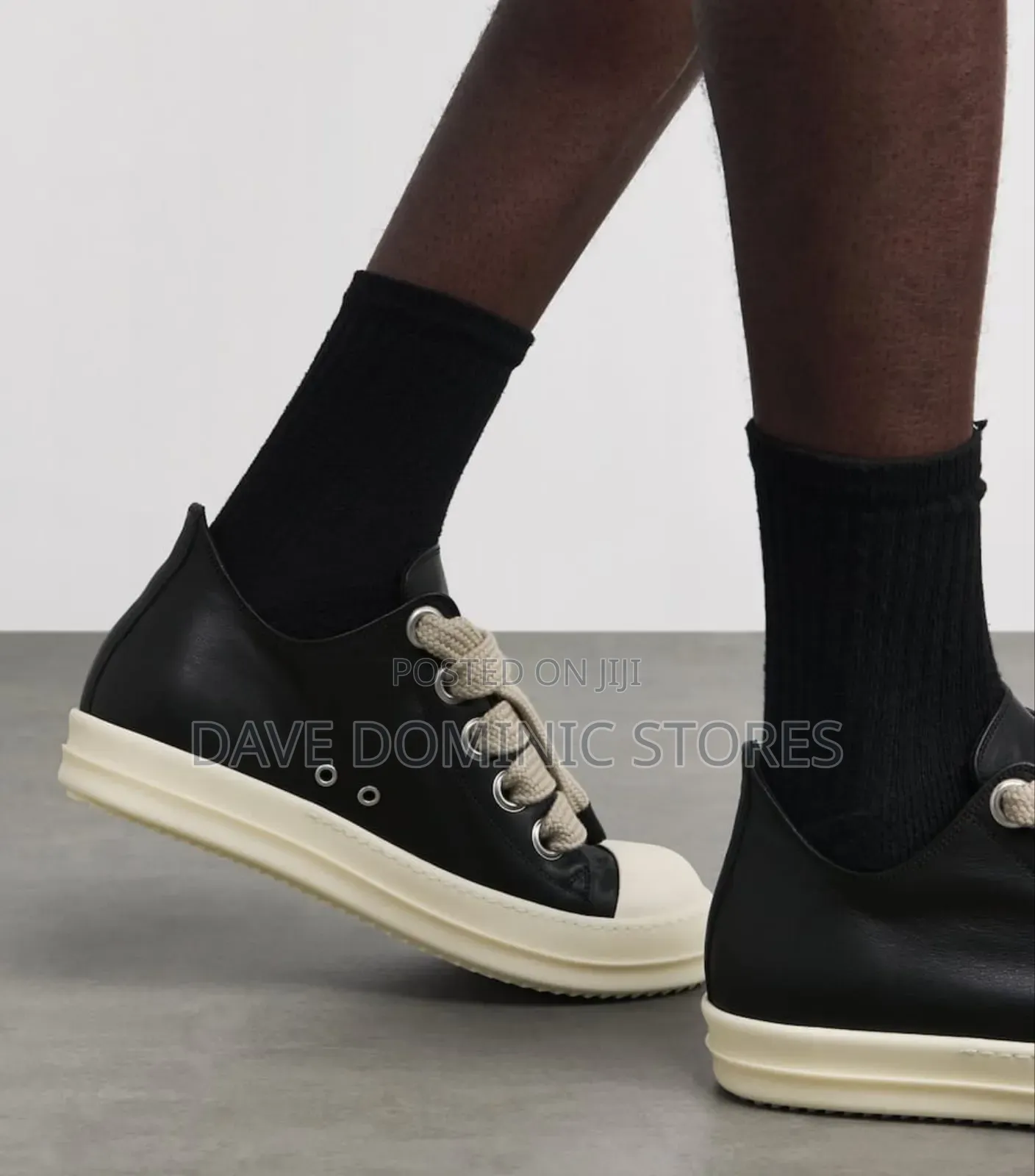 Rick Owens Hollywood Jumbo Laced Low