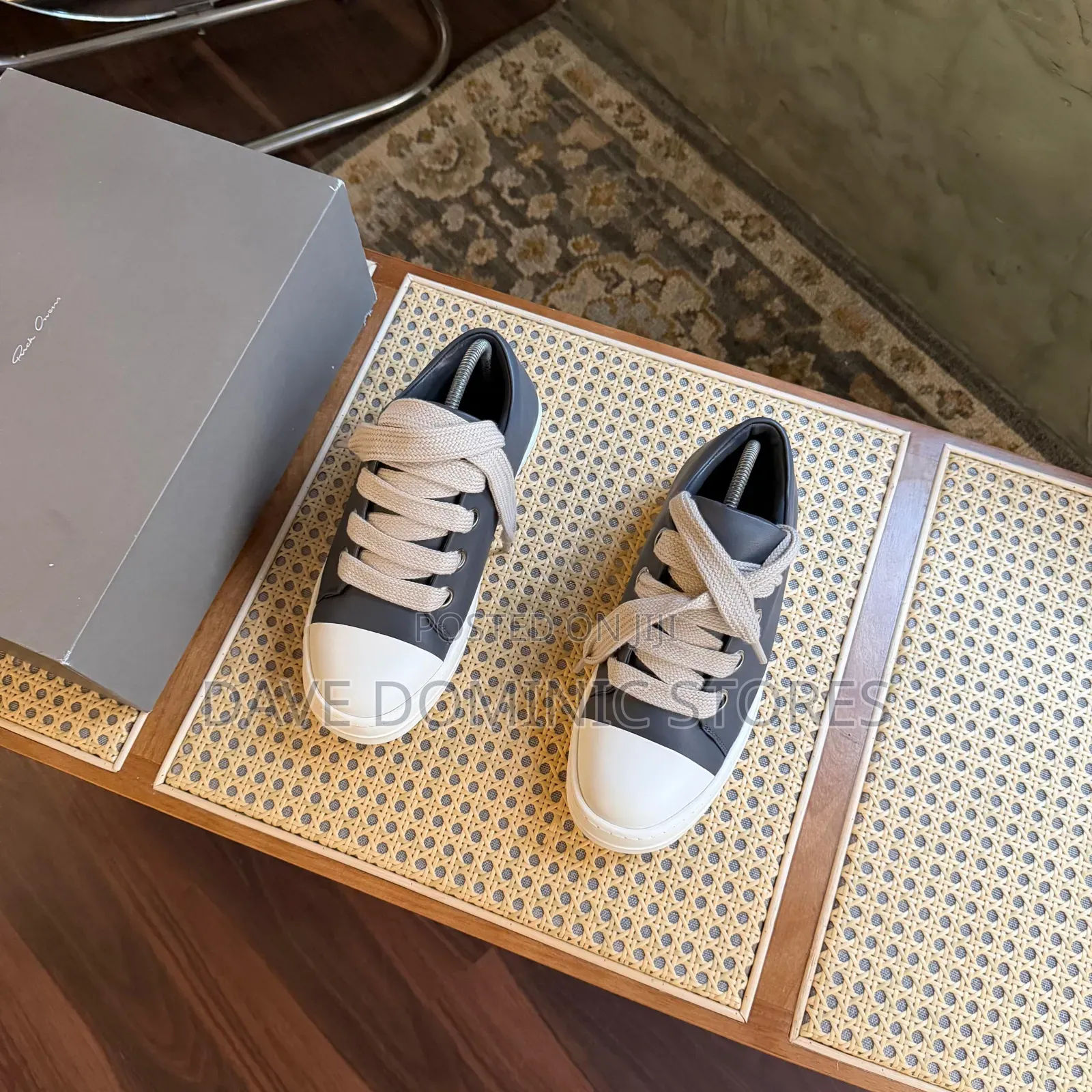 Rick Owens Hollywood Jumbo Laced Low