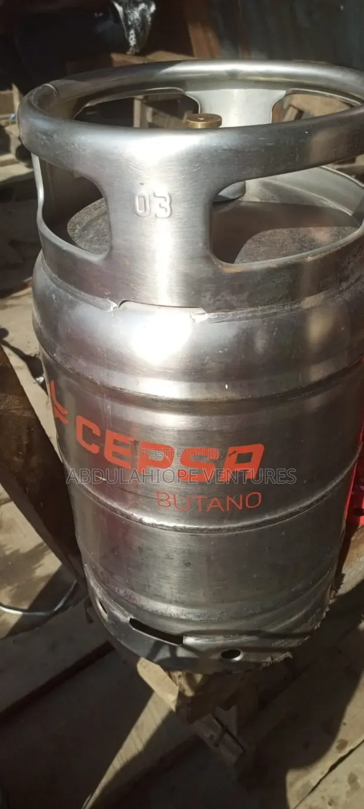 12.5 Stainless Gas Cylinder