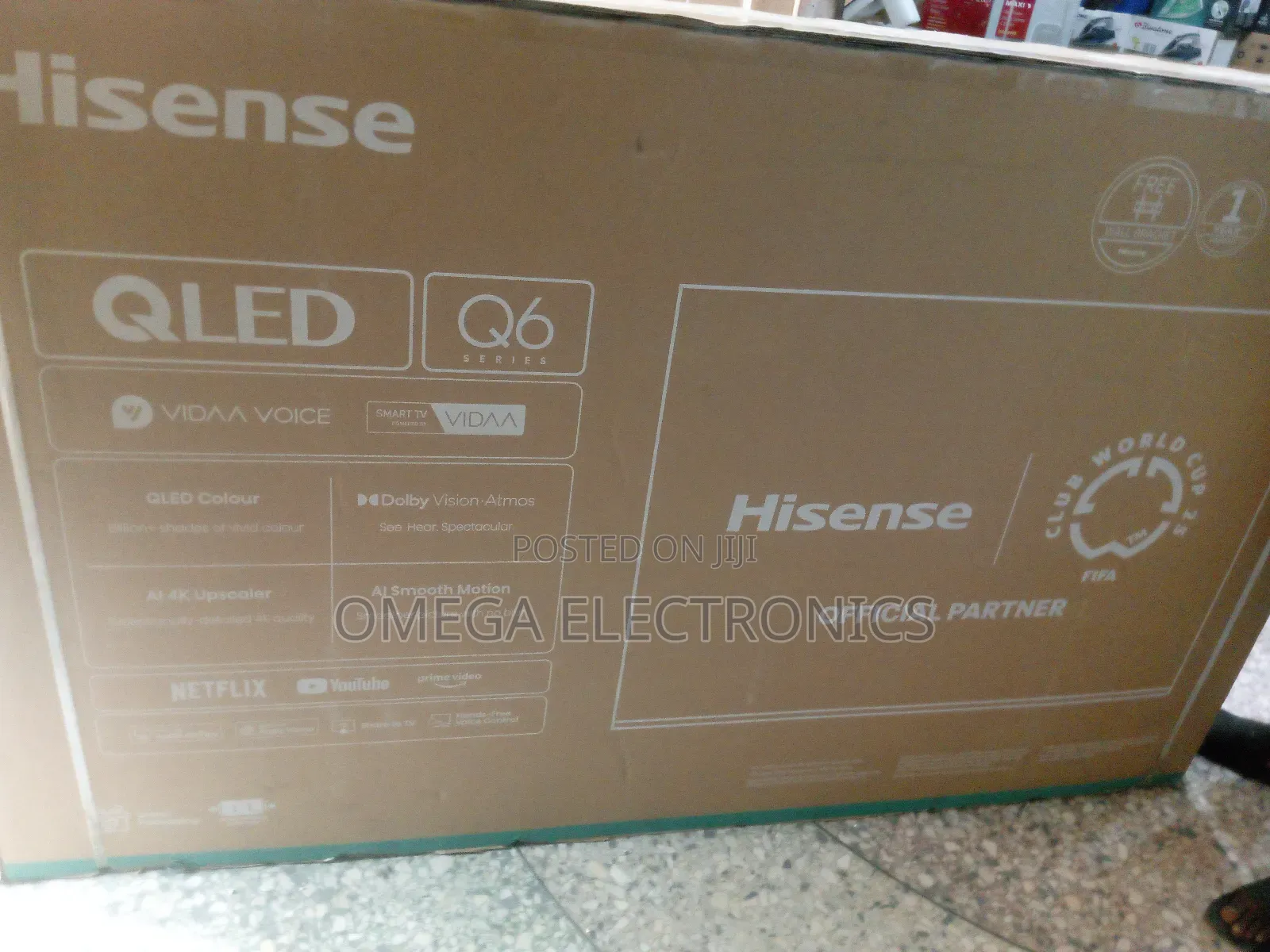 Hisense Television 75inches Smart