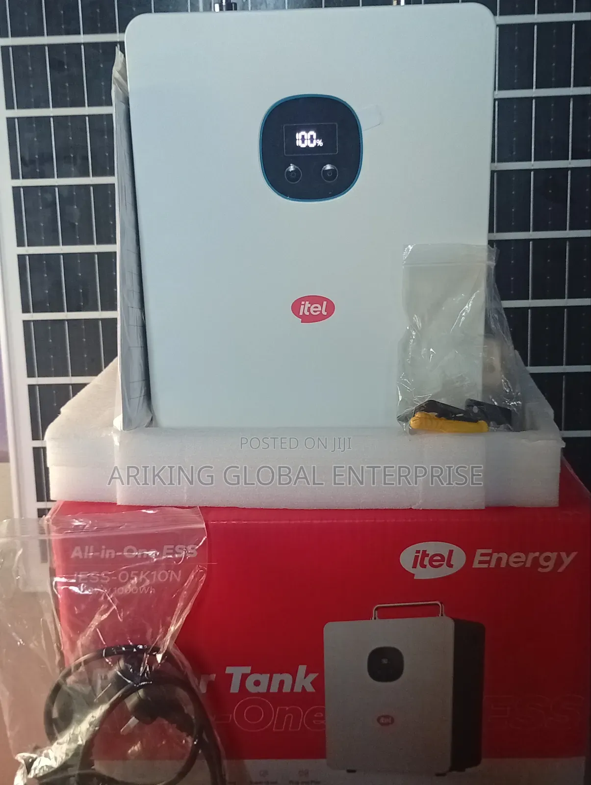500w Pure Sine Wave Itel Solar Generator