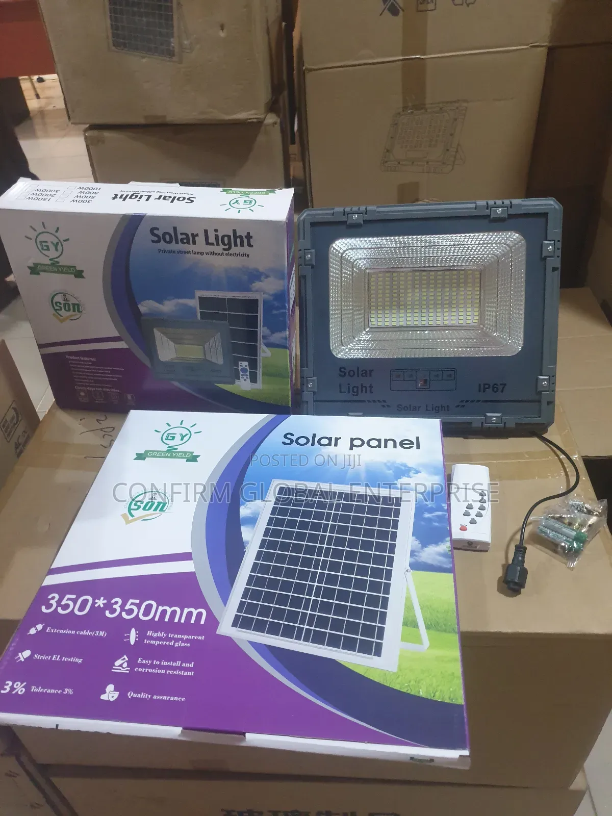 Original 300w Solar Floodlight With Remote