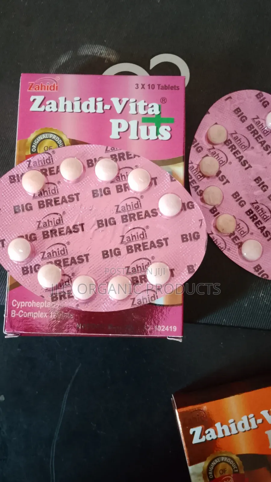 Original Zahidi-Vita Plus Pills for Bigger Firmer Breast