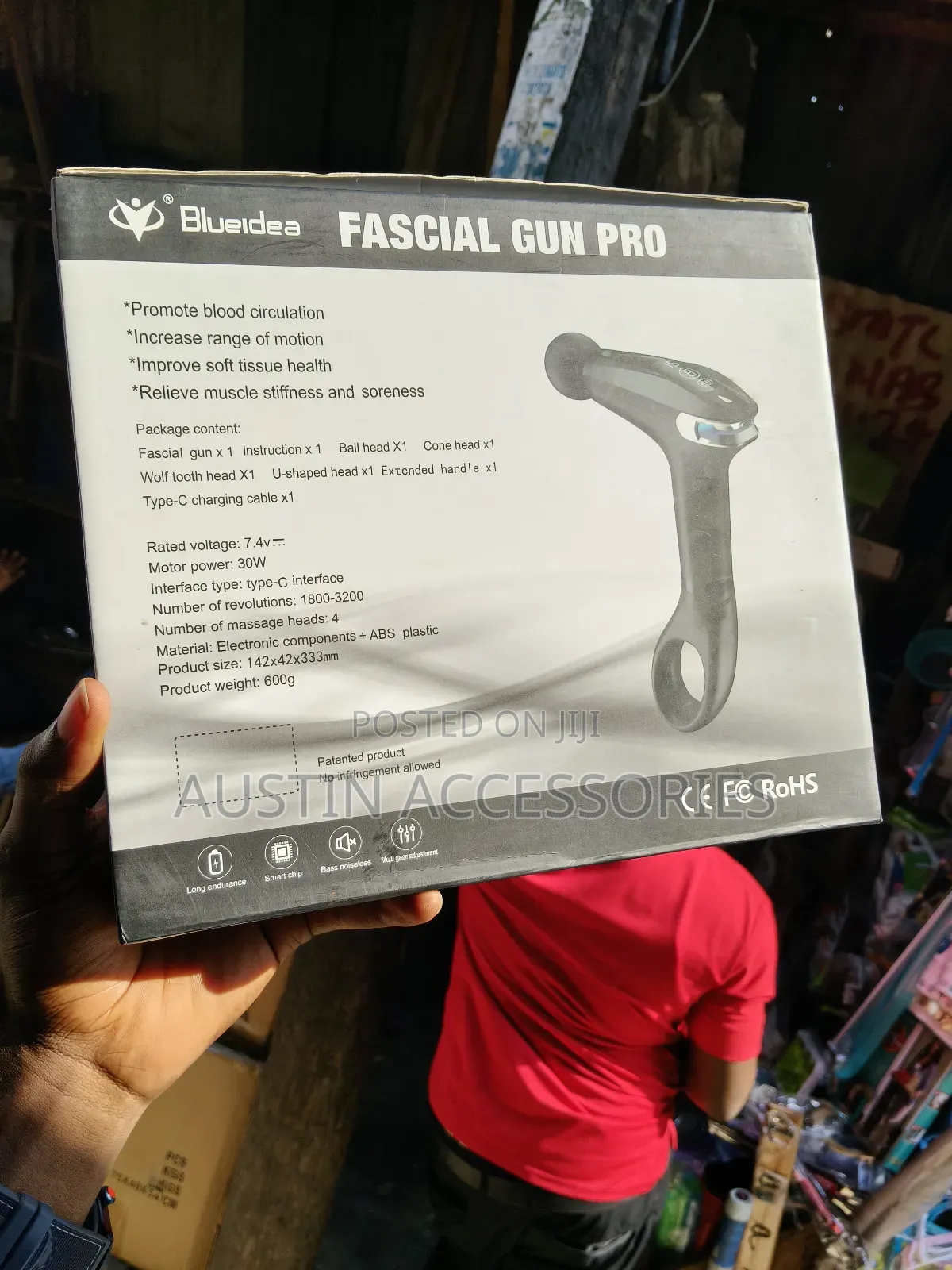 Blueidea Fascial Gun Pro Massager