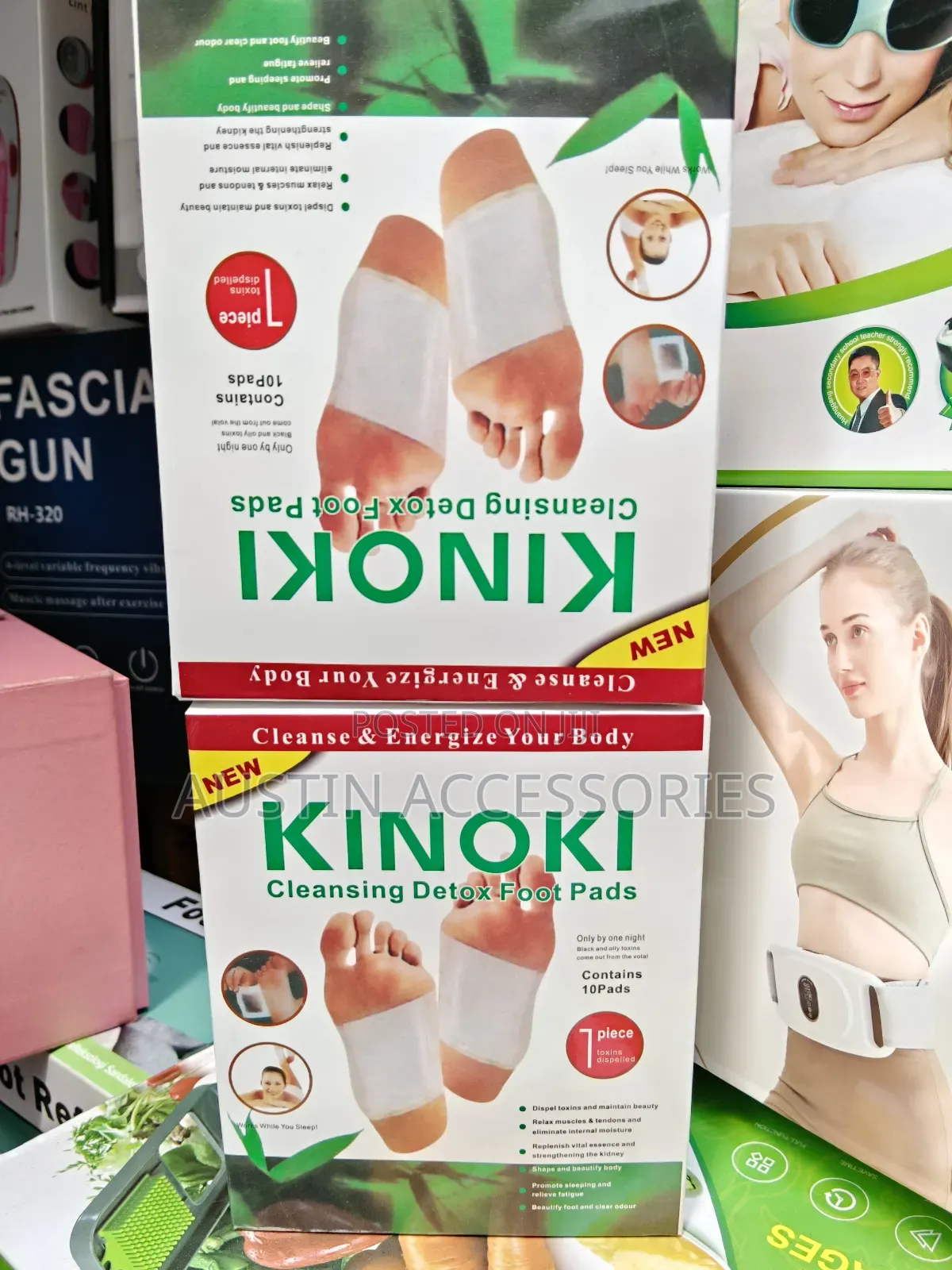 Kinoki Cleaning Detox Foot Pads