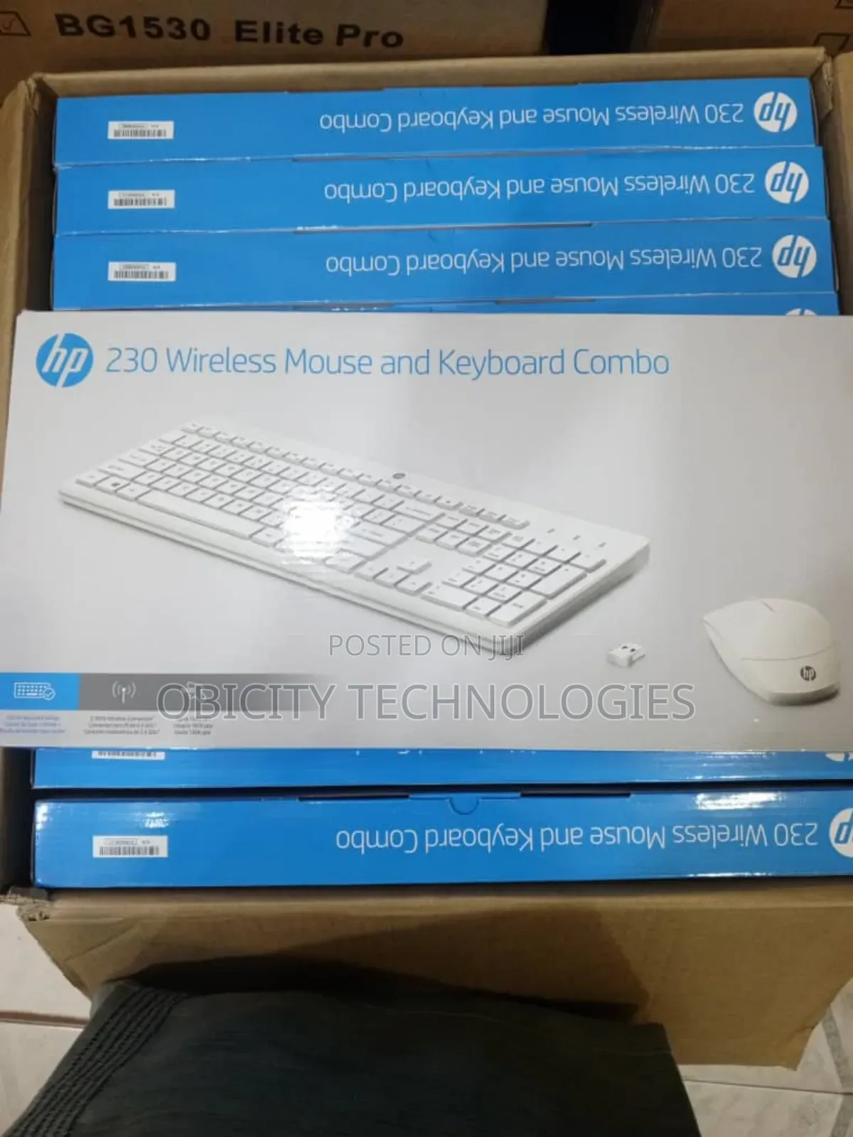 Hp 230 Wireless Keyboard and Mouse White