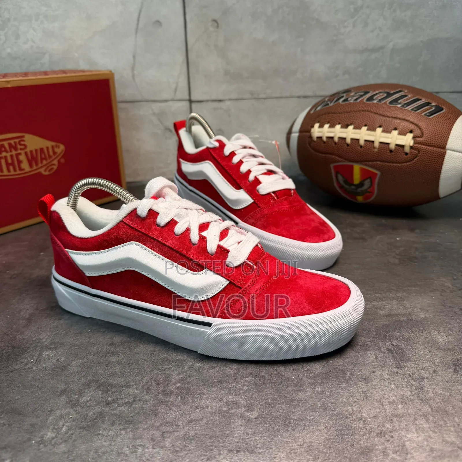 *Discounted Price* *Vans Knu Skool Red/White*