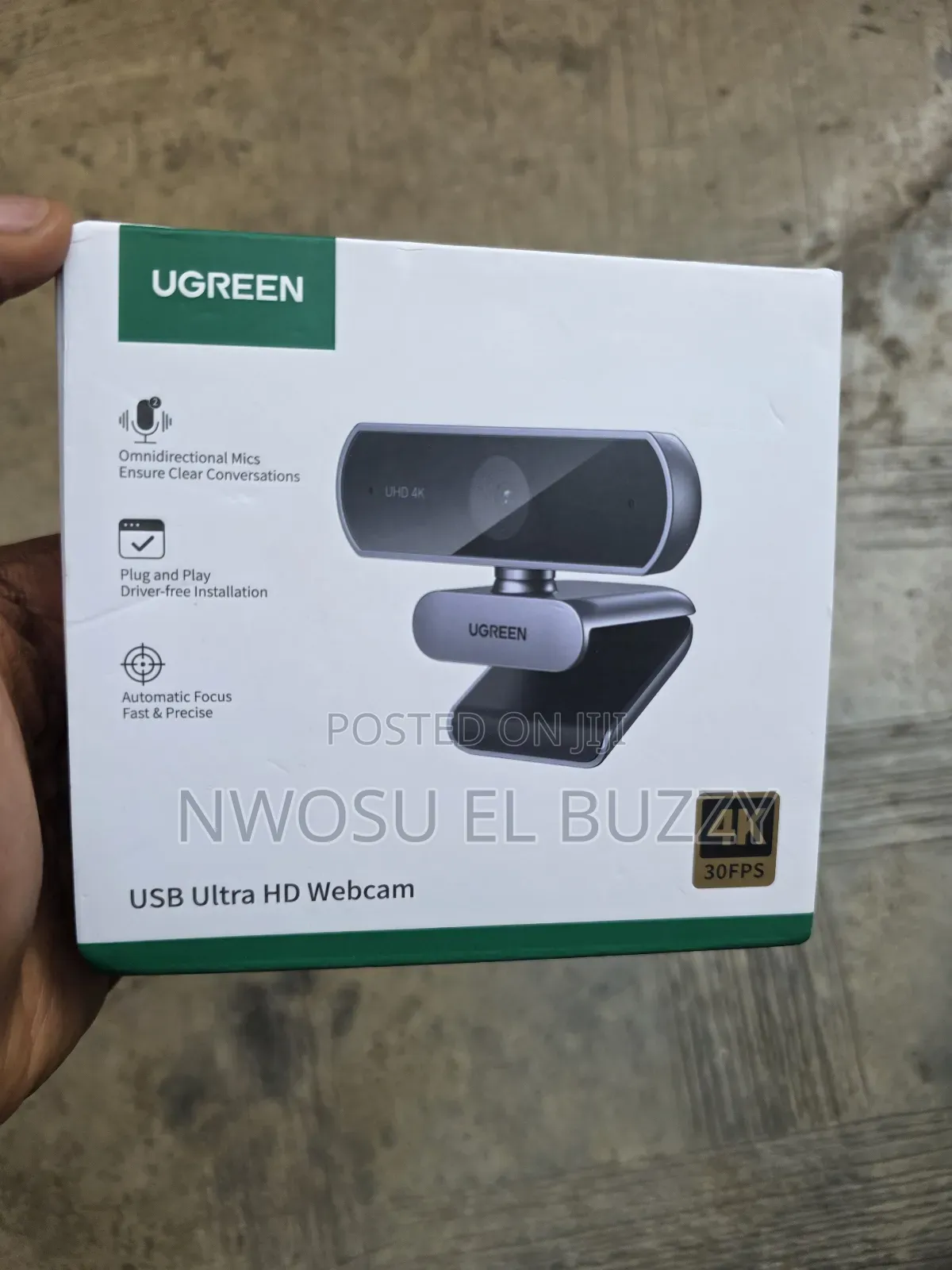 Ugreen Usb Ultra Hd Webcam