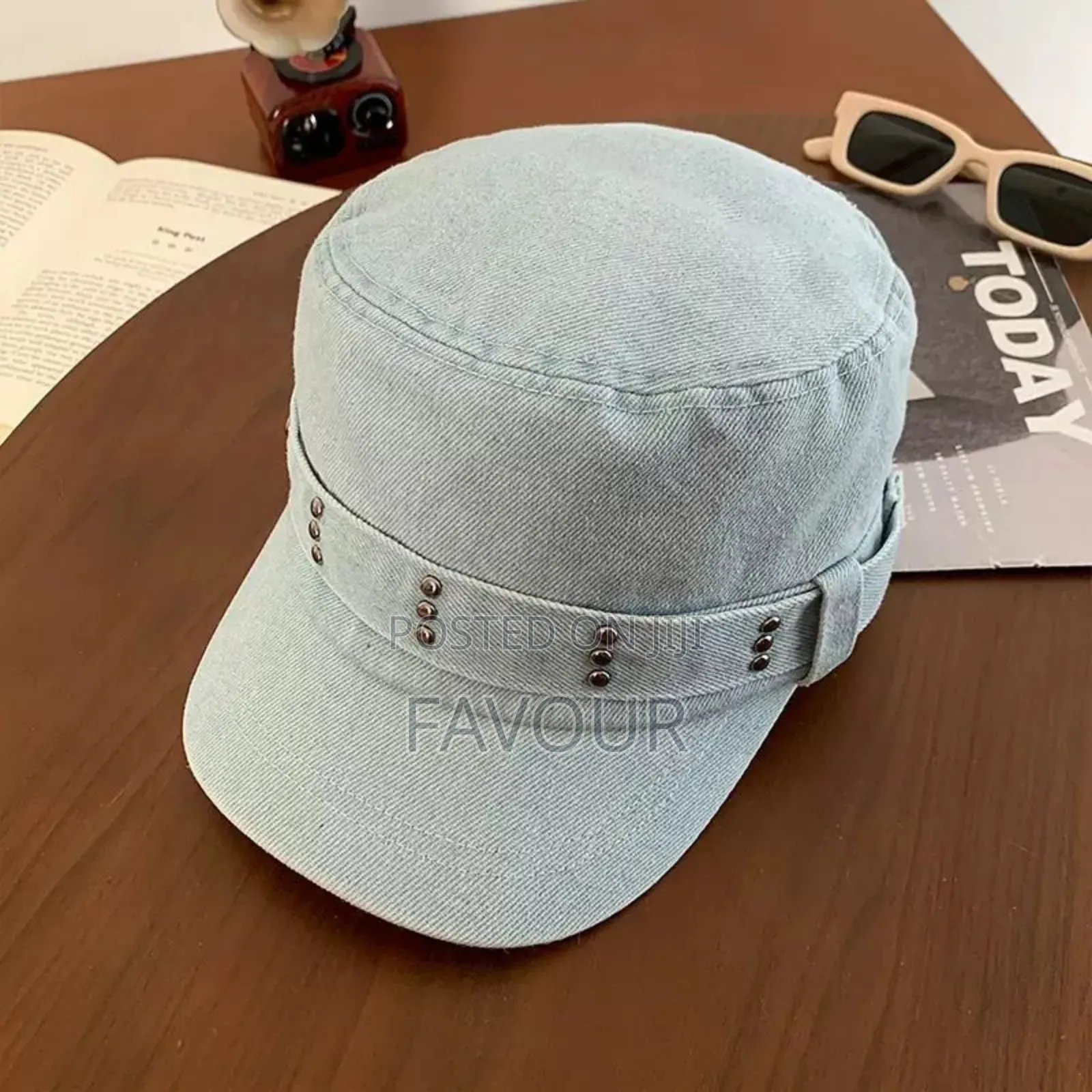 *Three Iron Demin Panel Caps | 