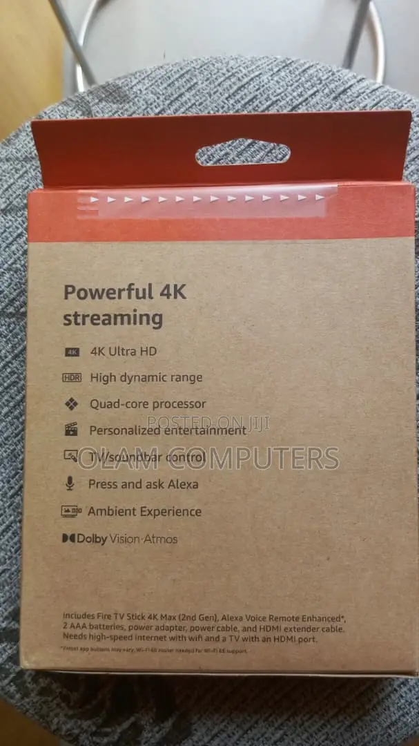 Amazon Fire Tv Stick Max 16gb/ Wi-Fi 6e