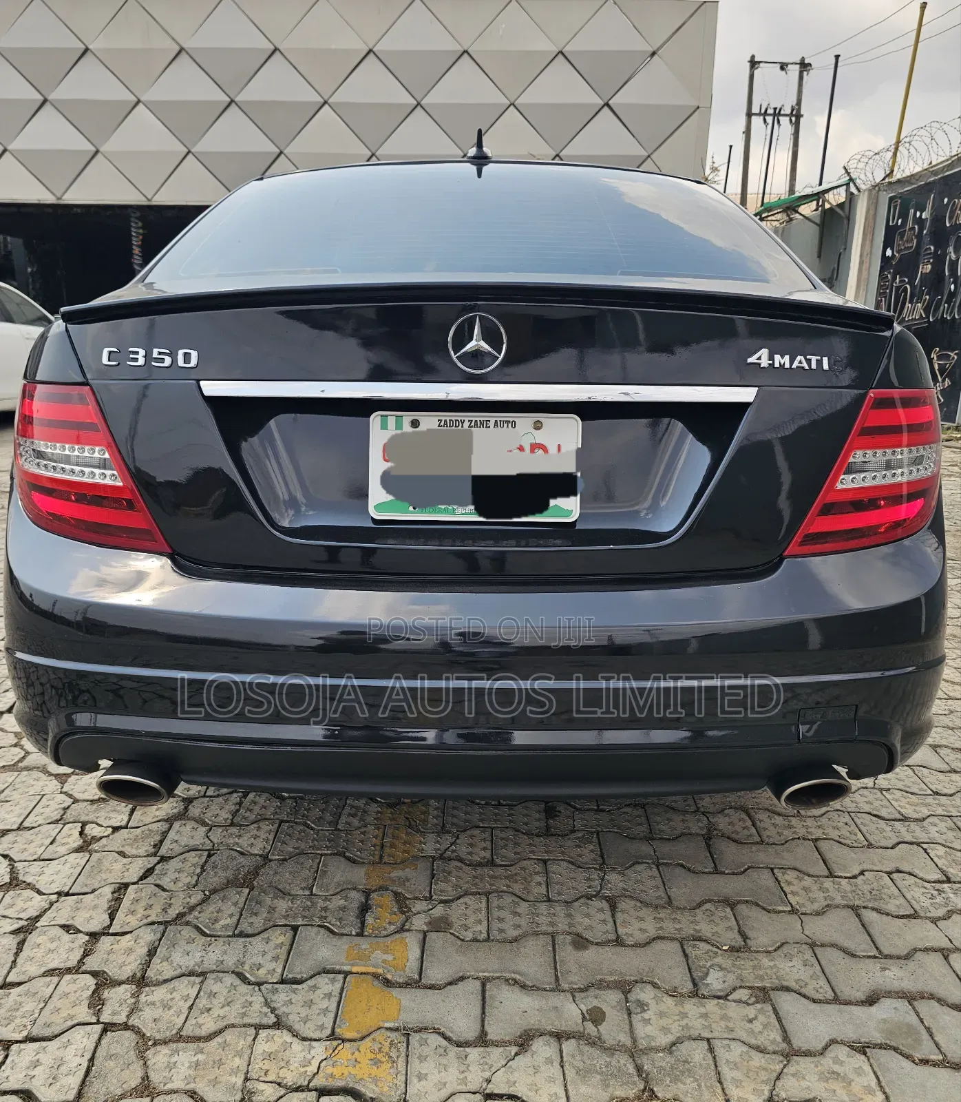 Mercedes-Benz C350 C350 BlueEFFICIENCY 4MATIC AWD 2008 Black