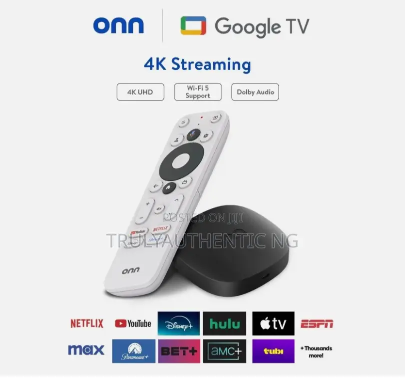Unlocked Onn Google Tv Box - Free Sports, Movies, News, Kids and Lots