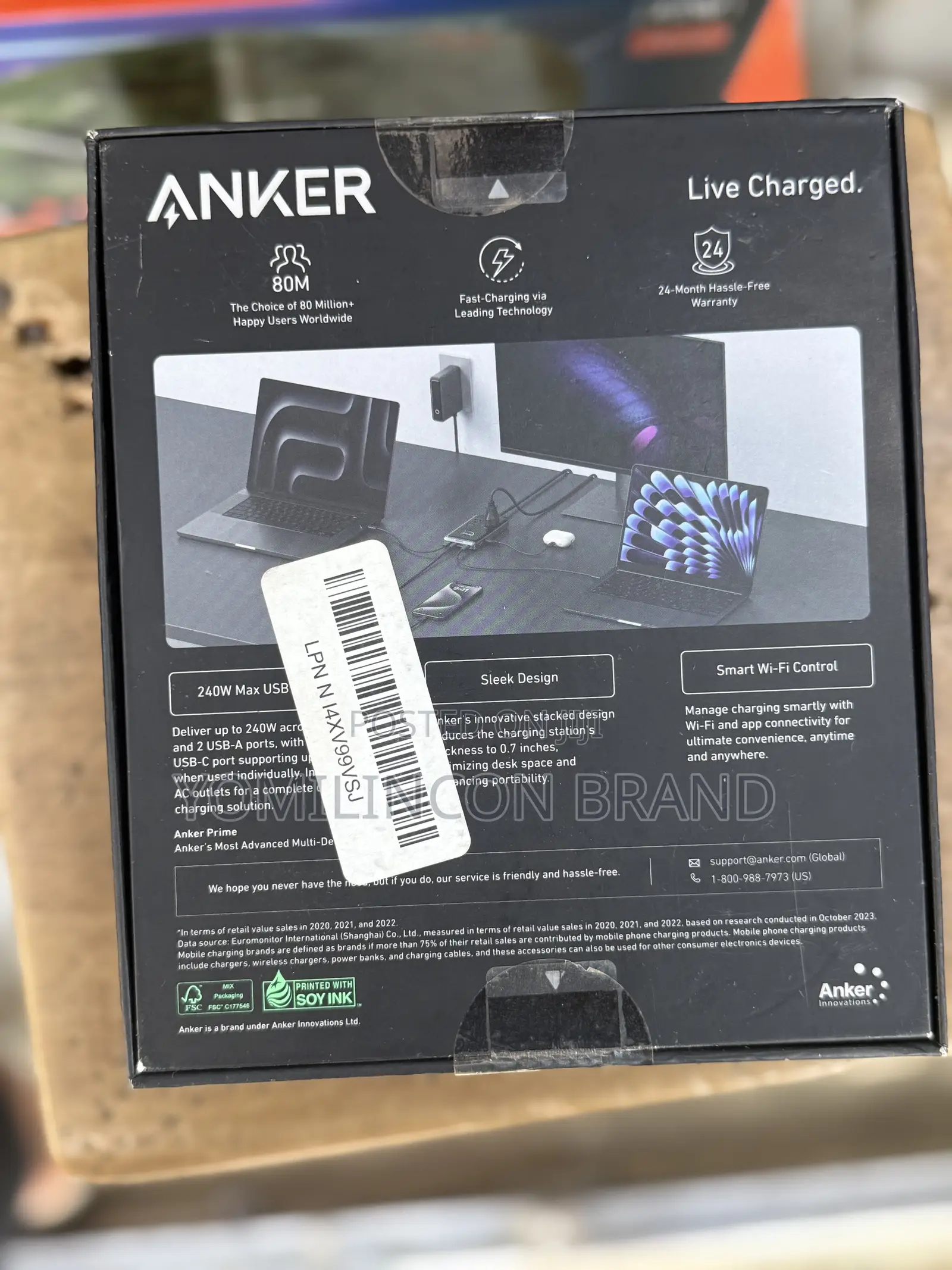 Anker Prime Charging Station 8in1, 240w