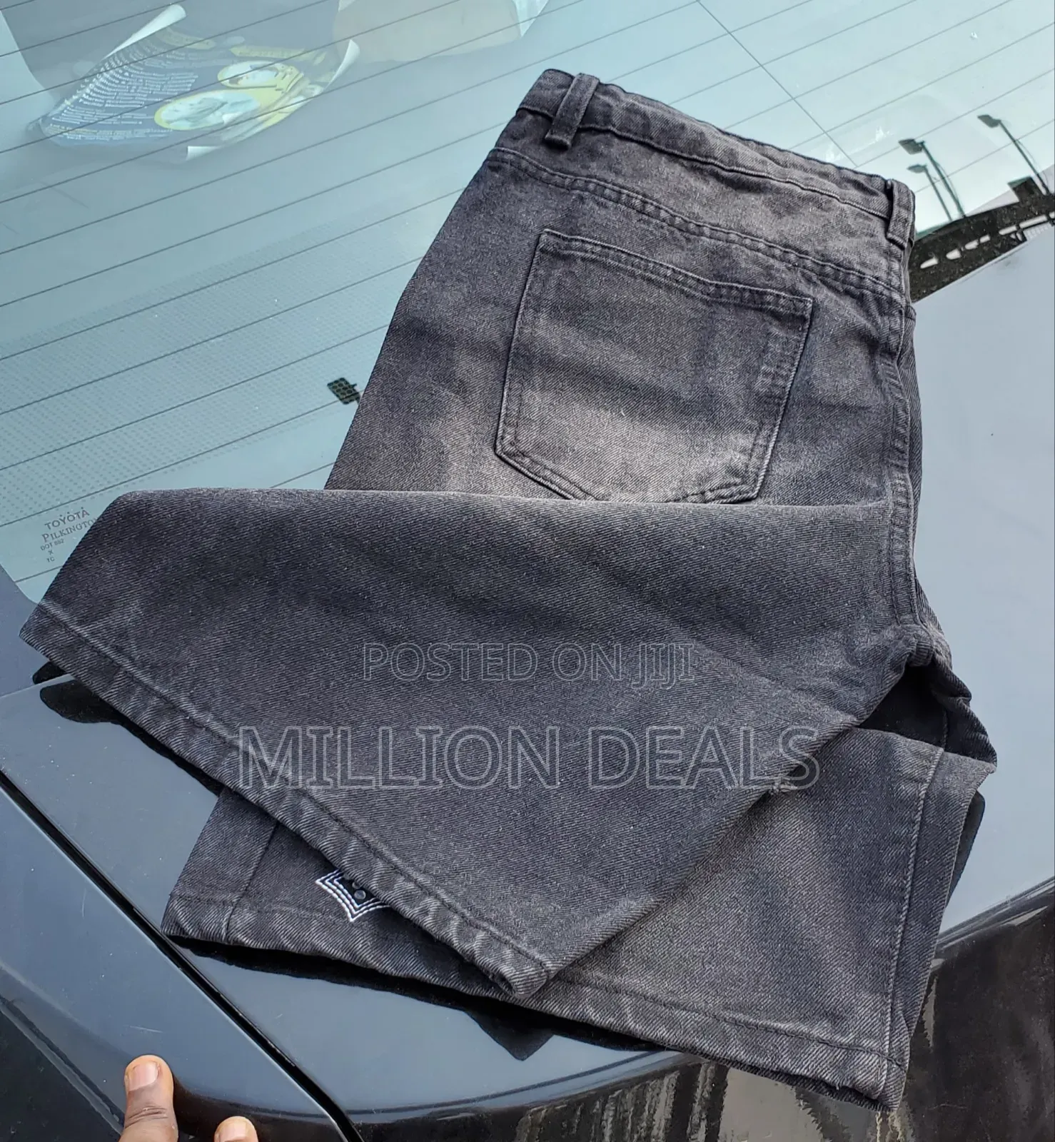 Black Stylish Stretchy Men's Short
