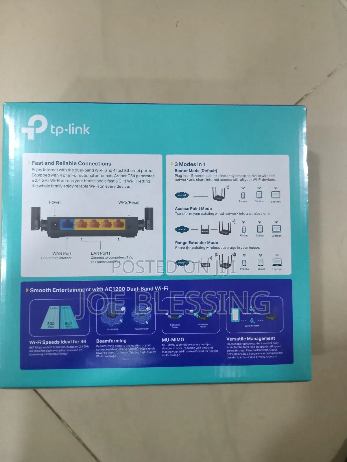 Ac 1200 Wifi Router Dual Band L Full Gigabit