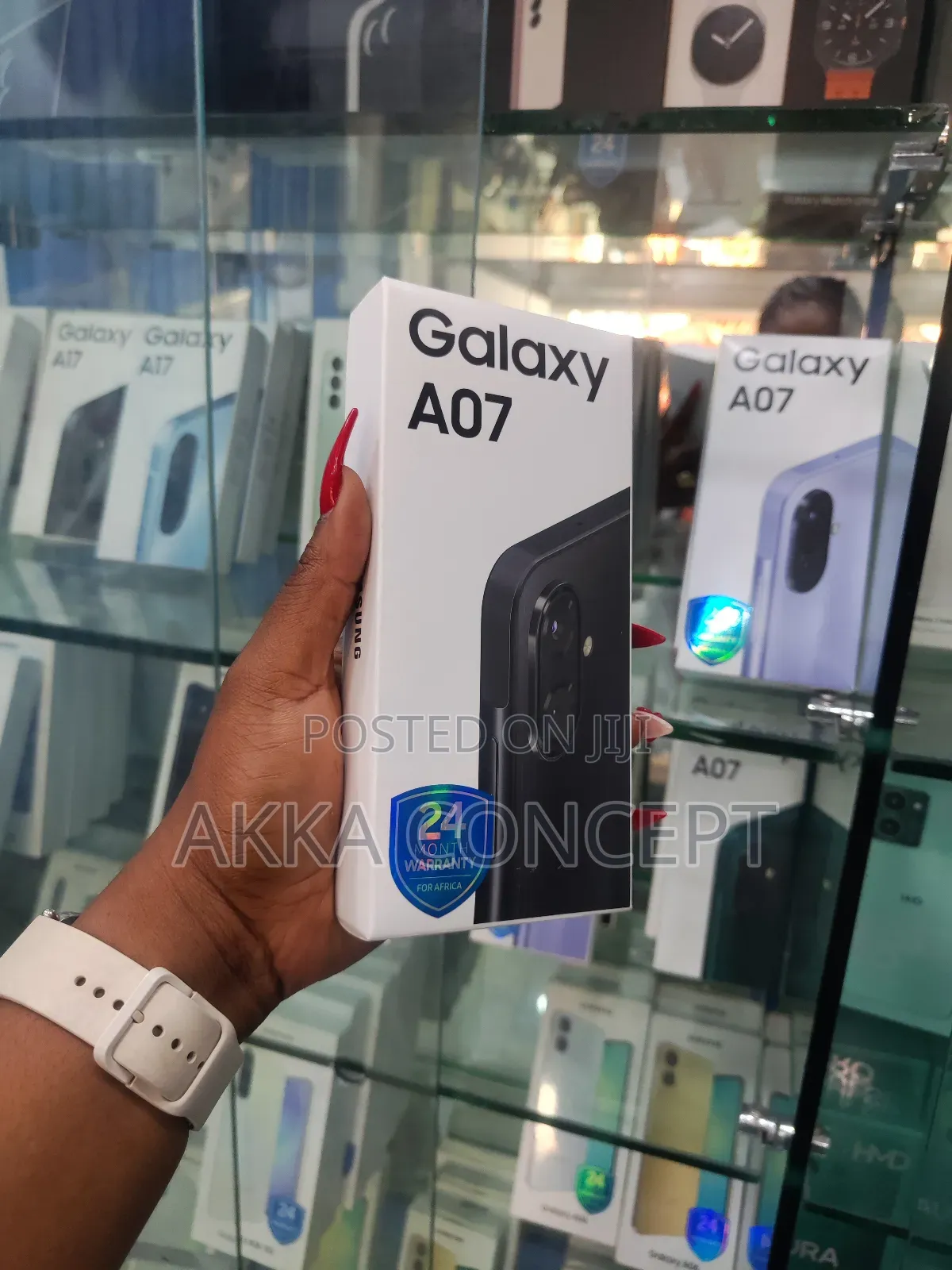 New Samsung Galaxy A07 4G 64 GB Black