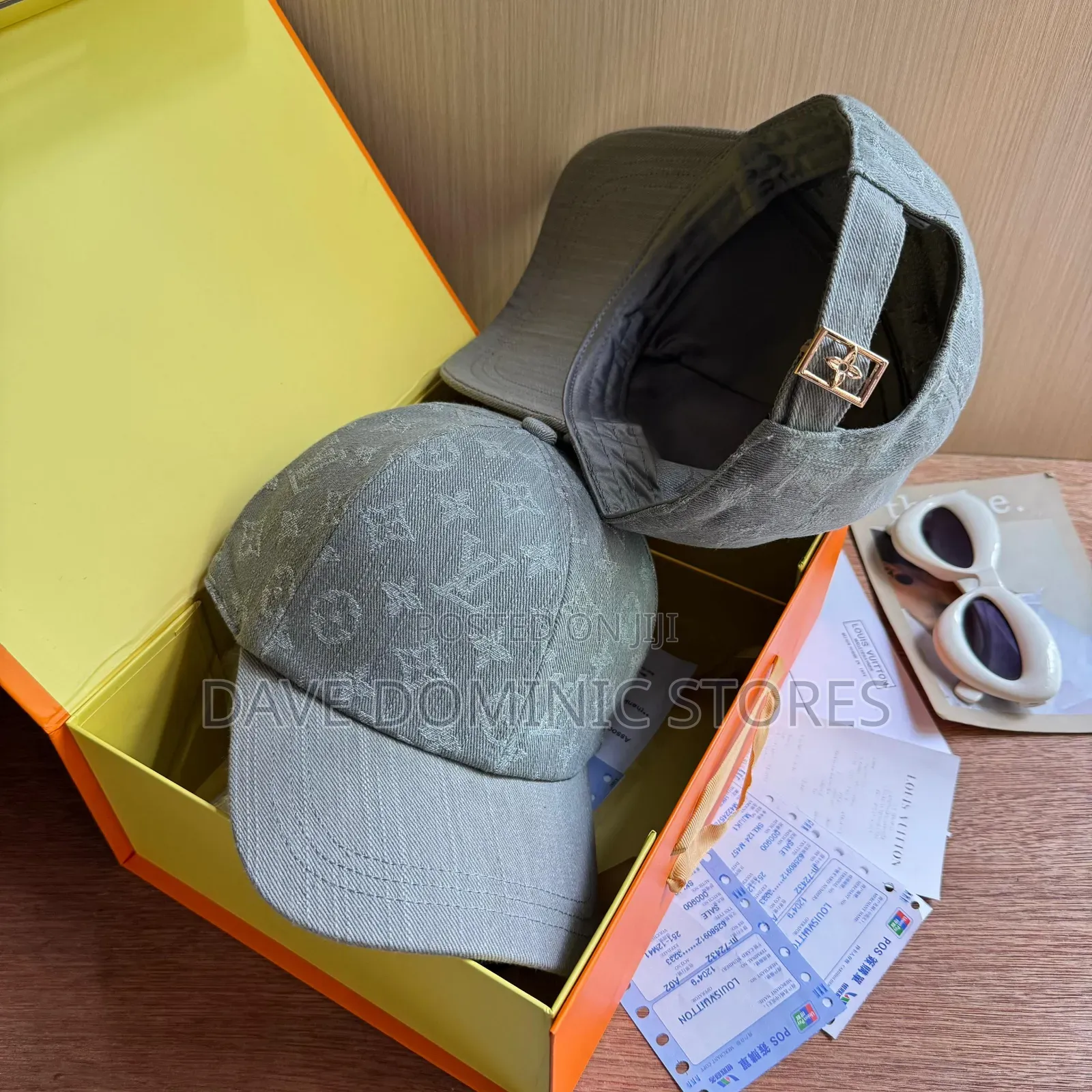 Louis Vuitton Luxury Denim Cap