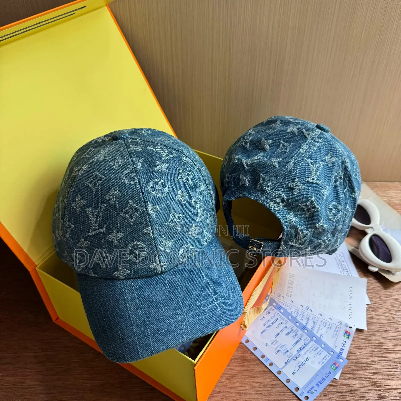 Louis Vuitton Luxury Denim Cap