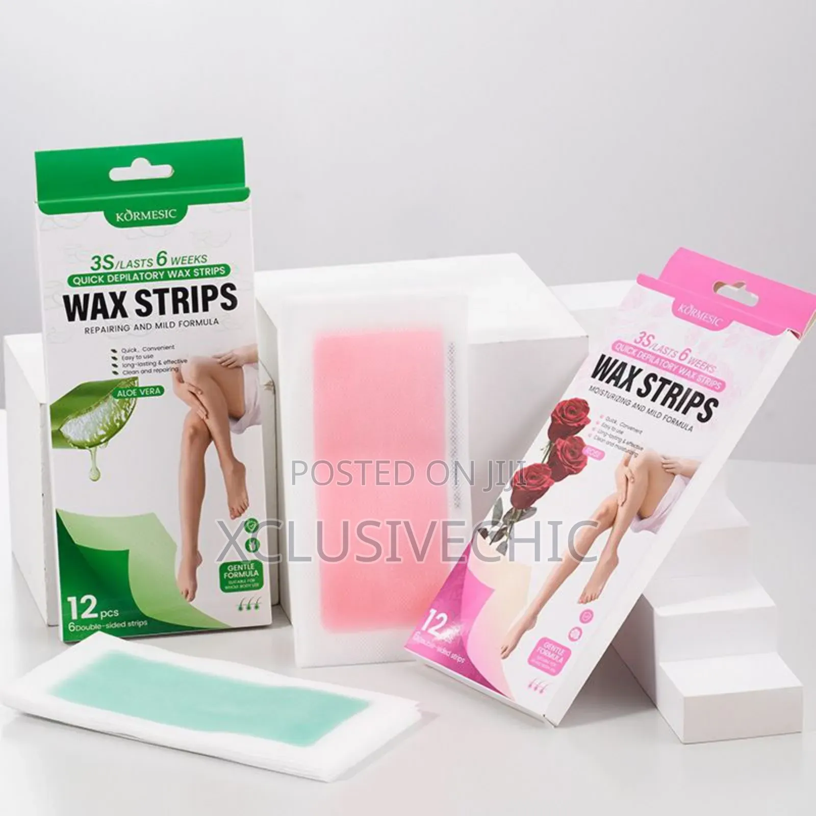 Kormesic Double-Sided Hair Removal Wax Strip-