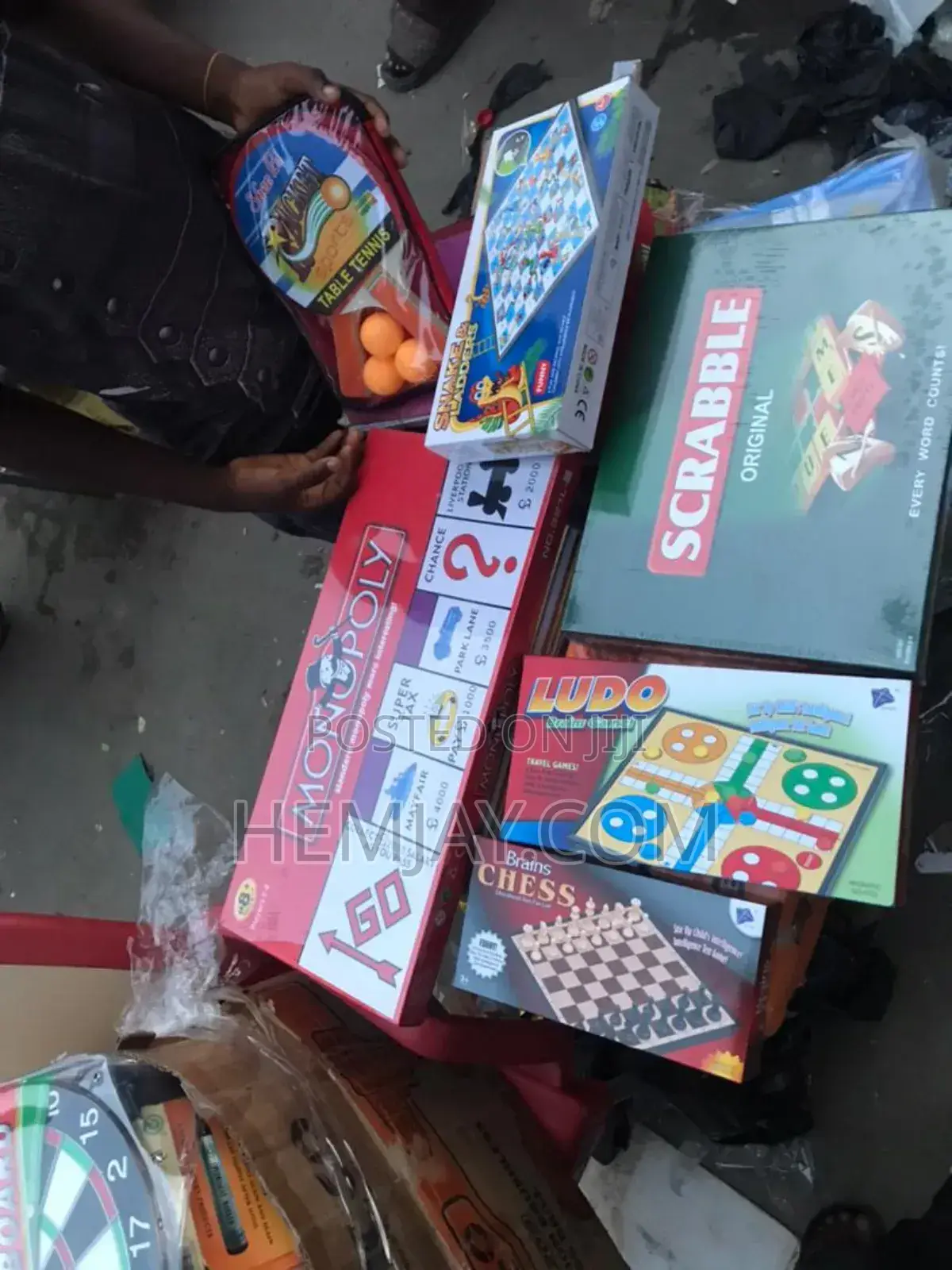 Standard Sizes (Monopoly, Scrabble, Ludo, Chess, Snake Ladder, Tennis