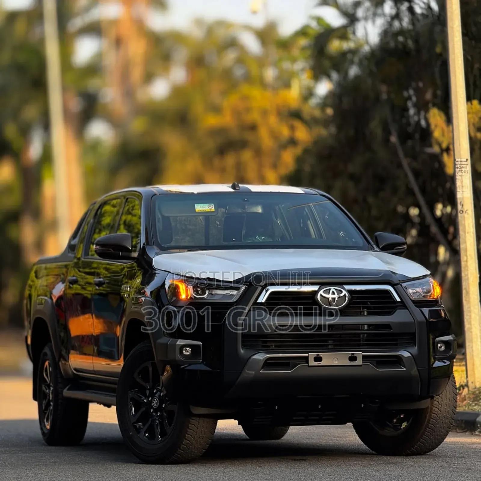 New Toyota Hilux 2025 Black