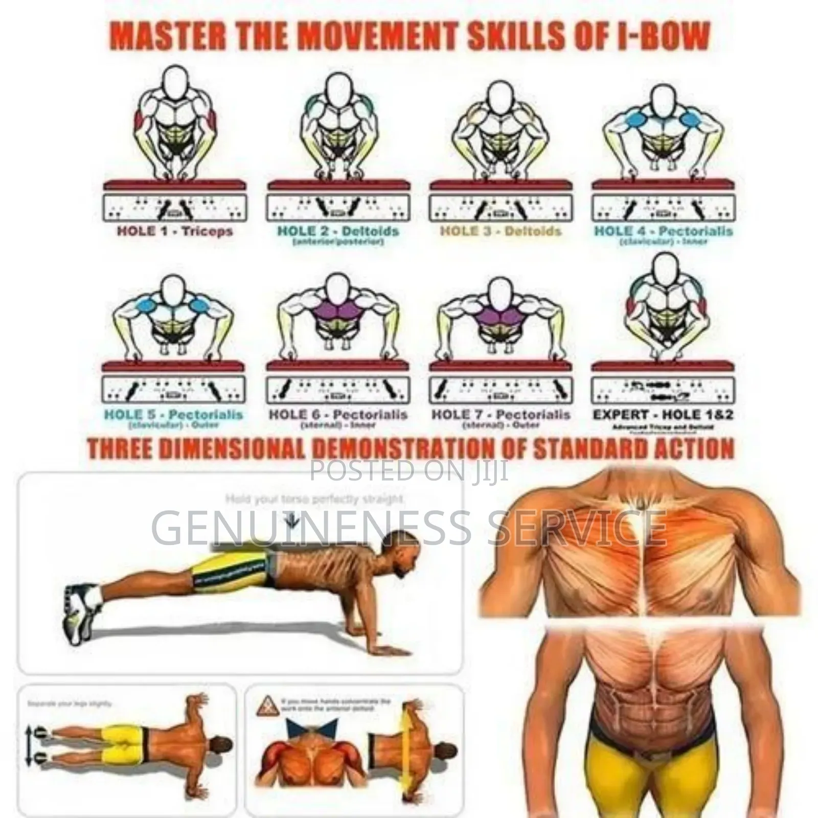 Push Up Fitness Boards - Press Up Set