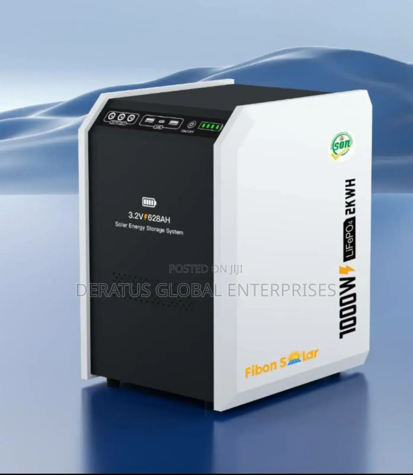 2kwh (1kva) Fibon Solar Generator With 3 Dc Bulbs