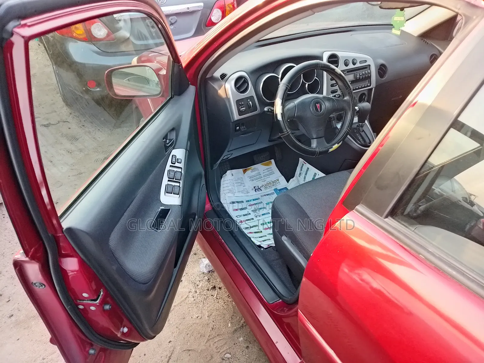 Pontiac Vibe 2007 Red