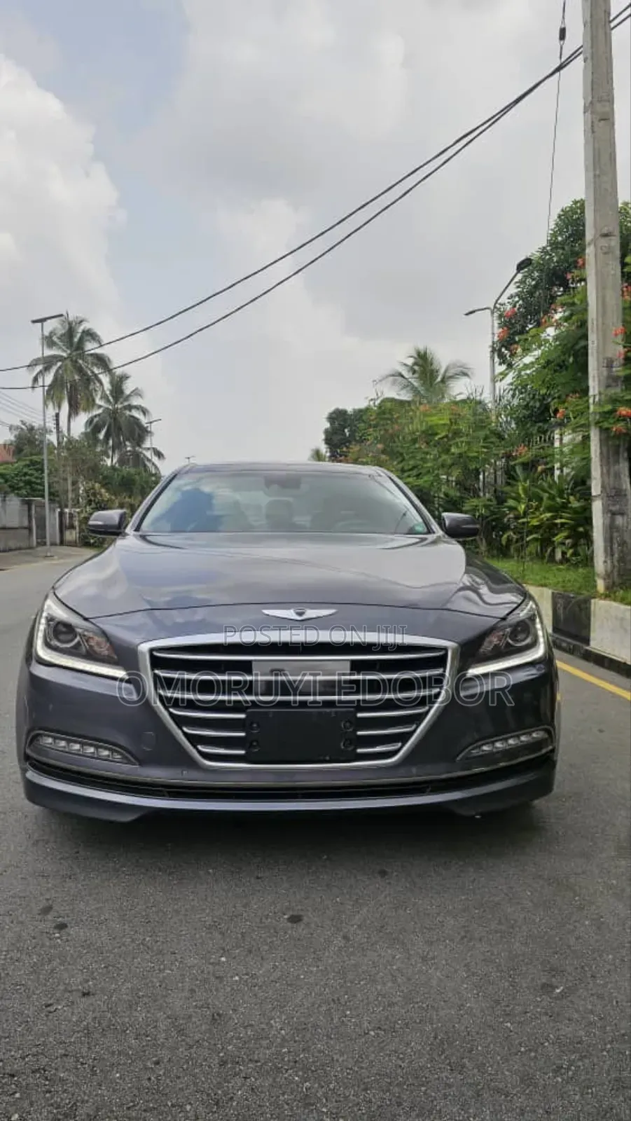 Hyundai Genesis 3.8 4dr Sedan AWD (3.8L 6cyl 8A) 2015 Blue