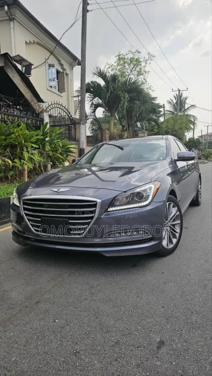 Hyundai Genesis 3.8 4dr Sedan AWD (3.8L 6cyl 8A) 2015 Blue