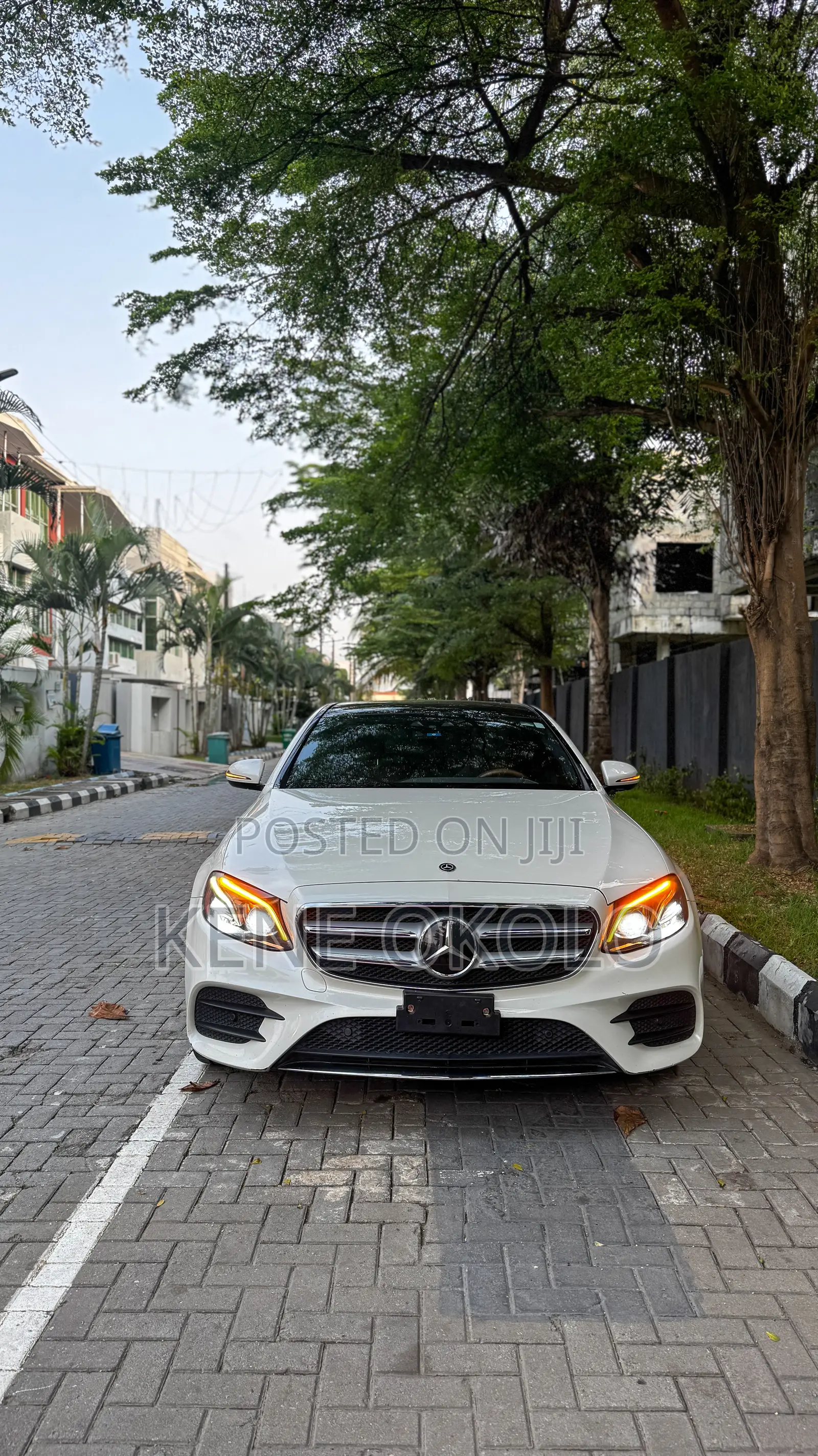 Mercedes-Benz E300 4Matic AWD Sedan (2.0L 4cyl 9A) 2017 White