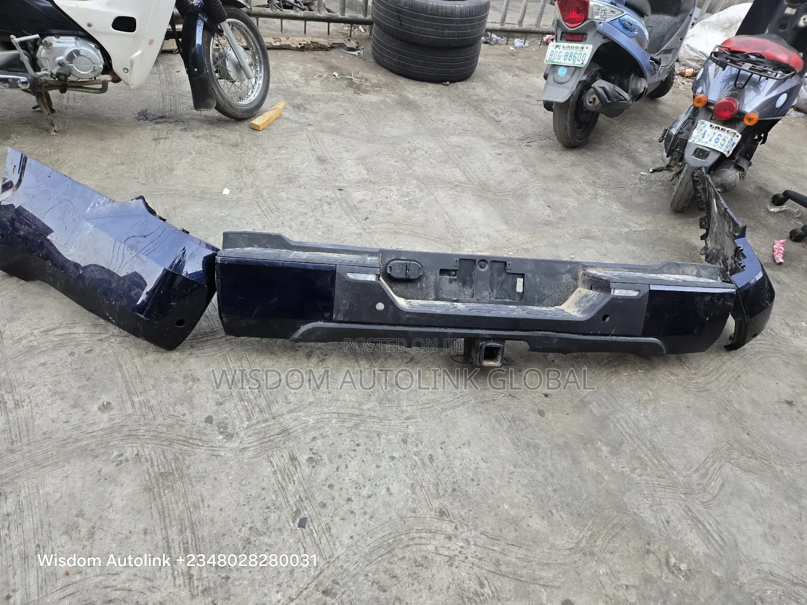 Complete Back Bumper For Toyota Tundra 2023-2026 Direct Neat Tokunbo