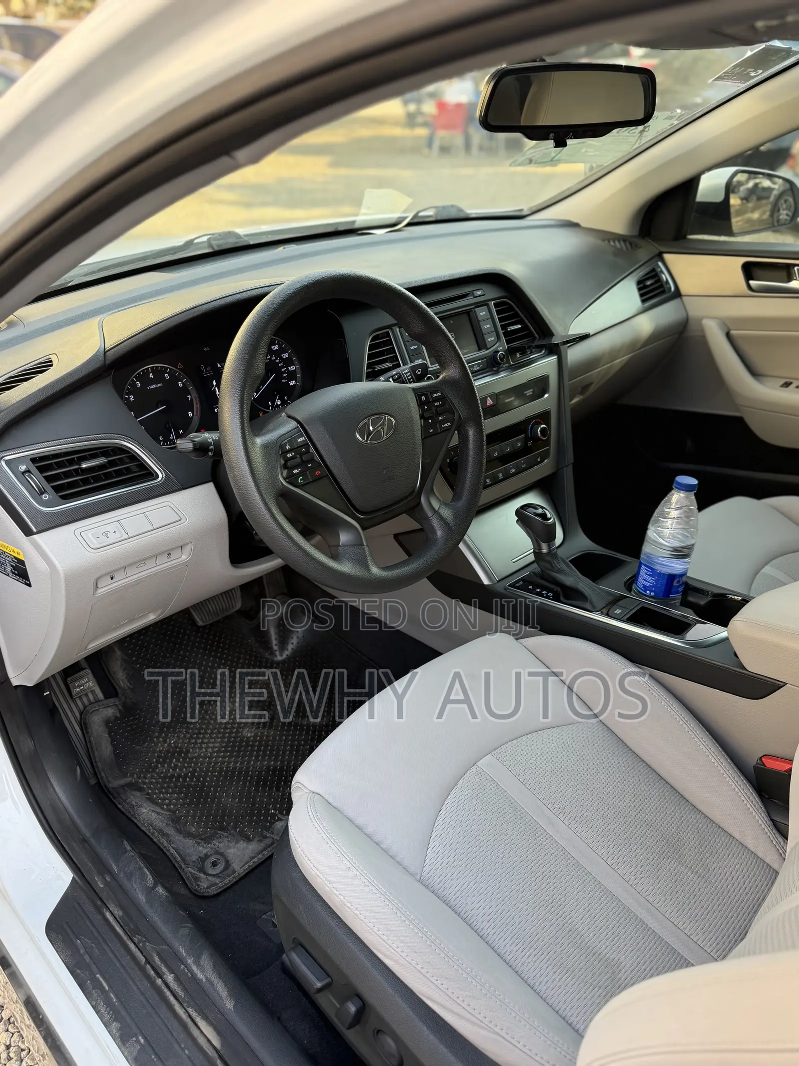 Hyundai Sonata Eco 4dr Sedan (1.6L 4cyl Turbo 7AM) 2015 White