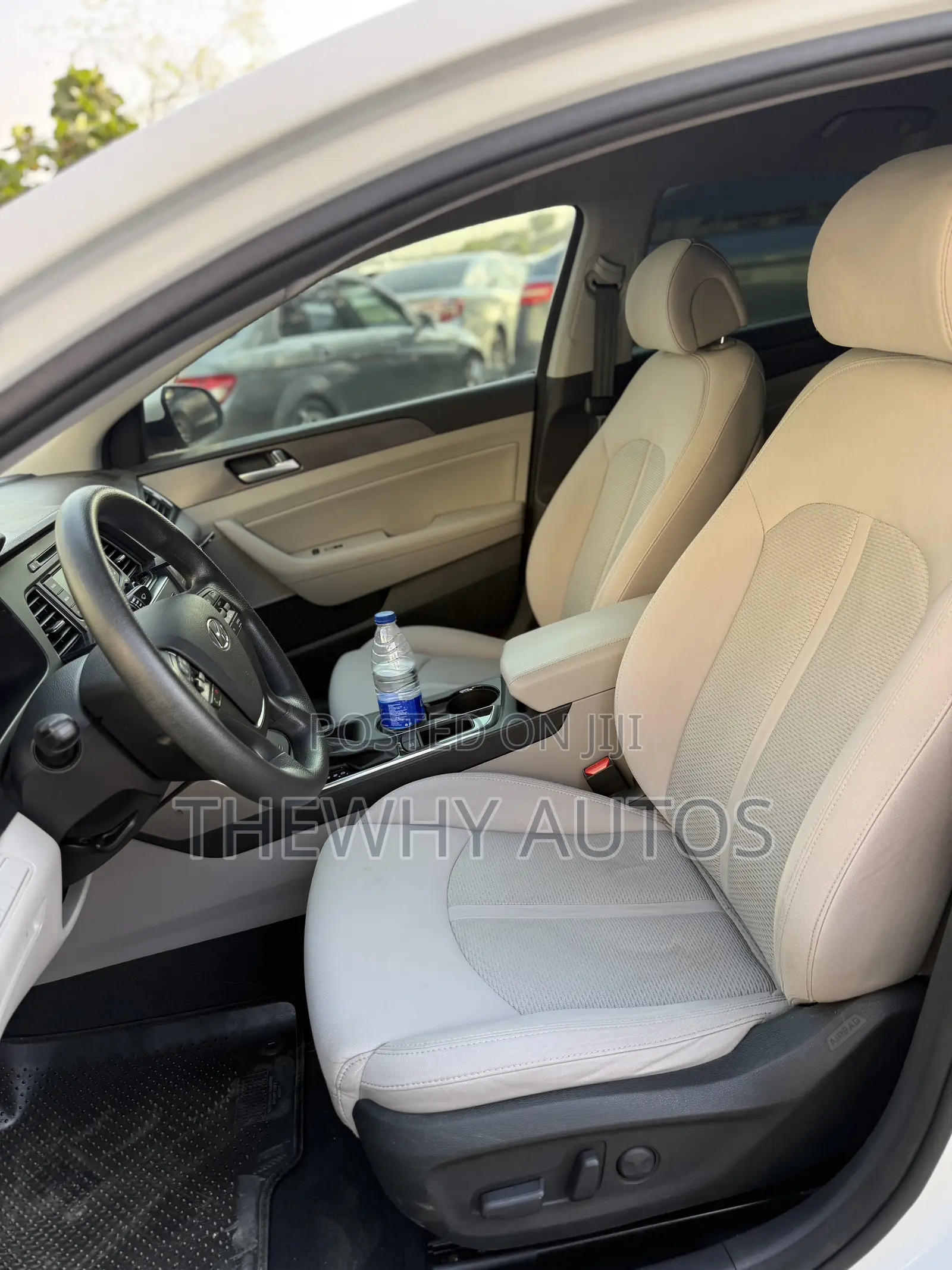 Hyundai Sonata Eco 4dr Sedan (1.6L 4cyl Turbo 7AM) 2015 White