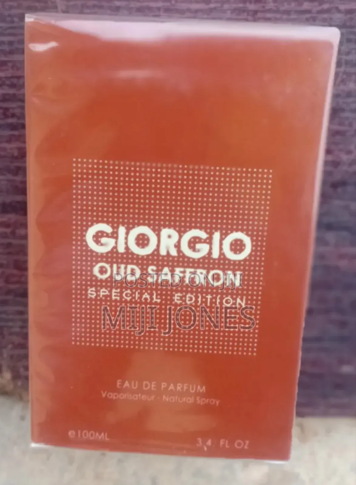 Giorgio Oud Saffron Special Edition Edp 100ml