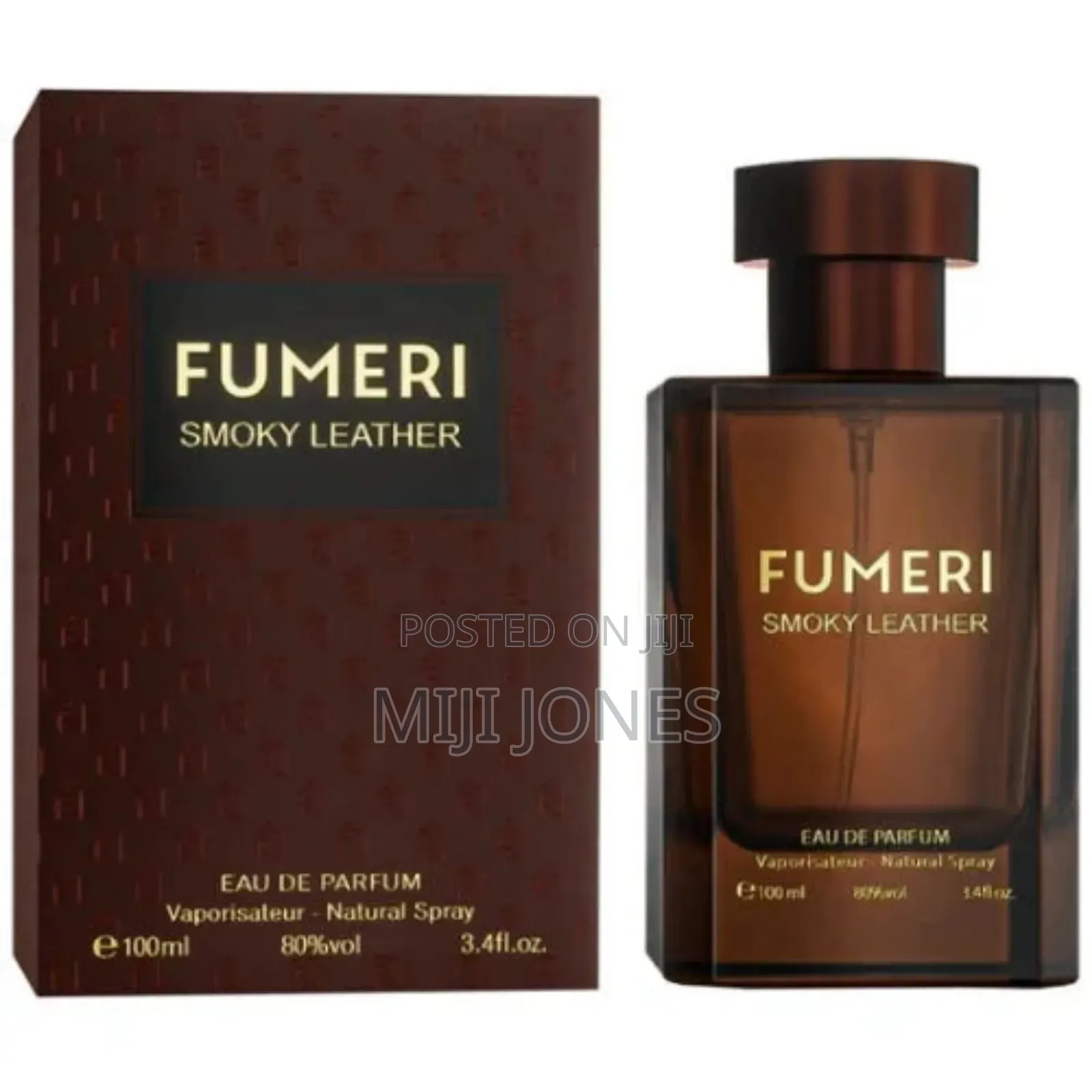 Fumeri Smokey Leather Unisex Eau De Parfum 100ml