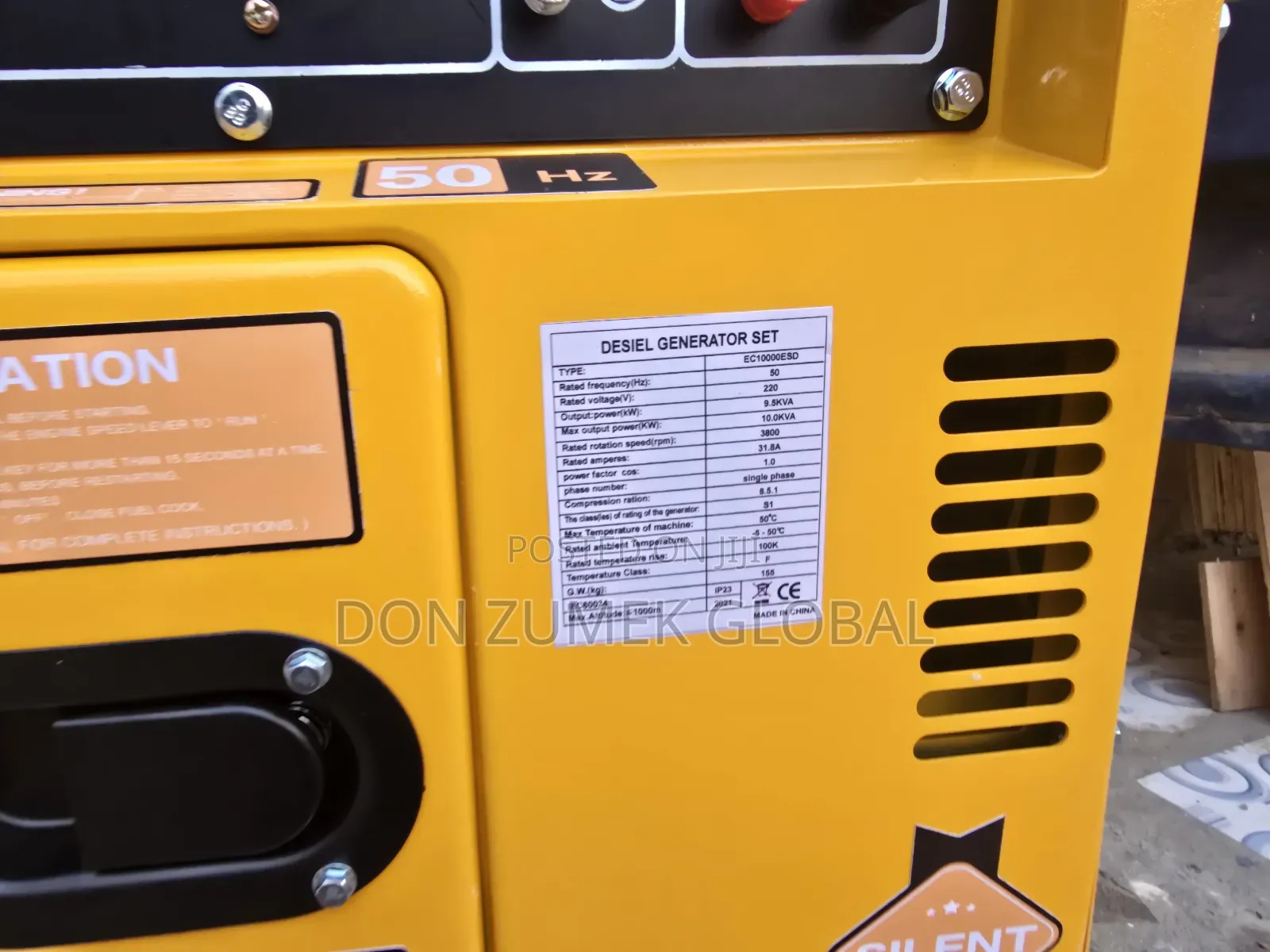 Honda 10kva Soundproof Diesel Engine Generator