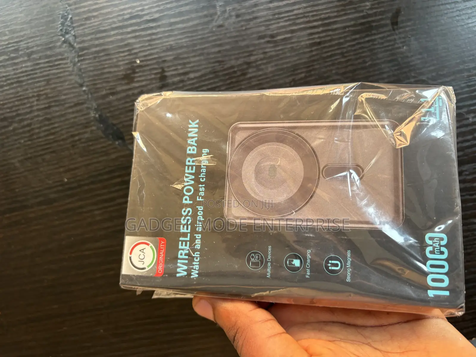 Jca 10000mah 3 in 1 Wireless Power Bank