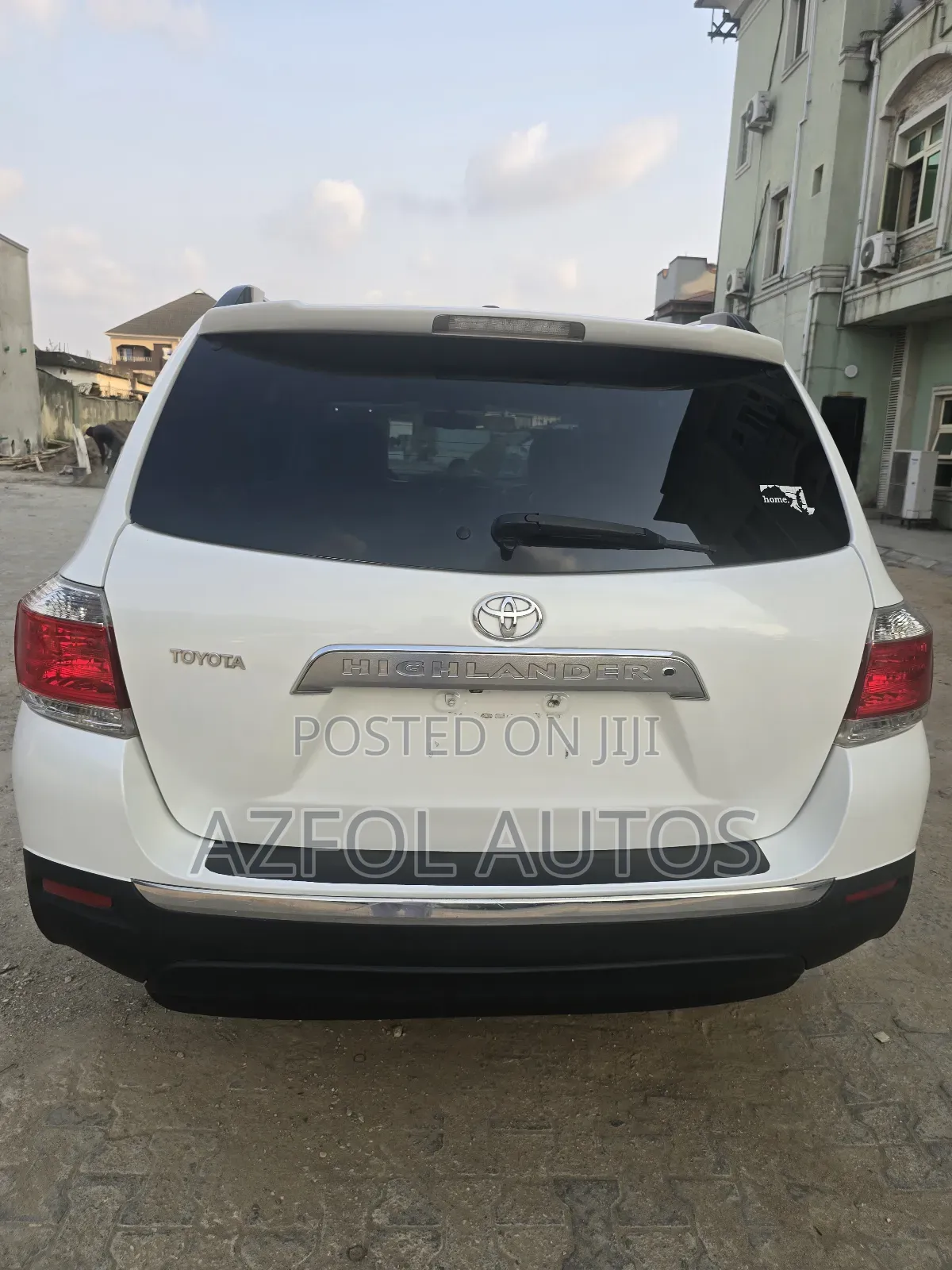 Toyota Highlander Limited 2011 White