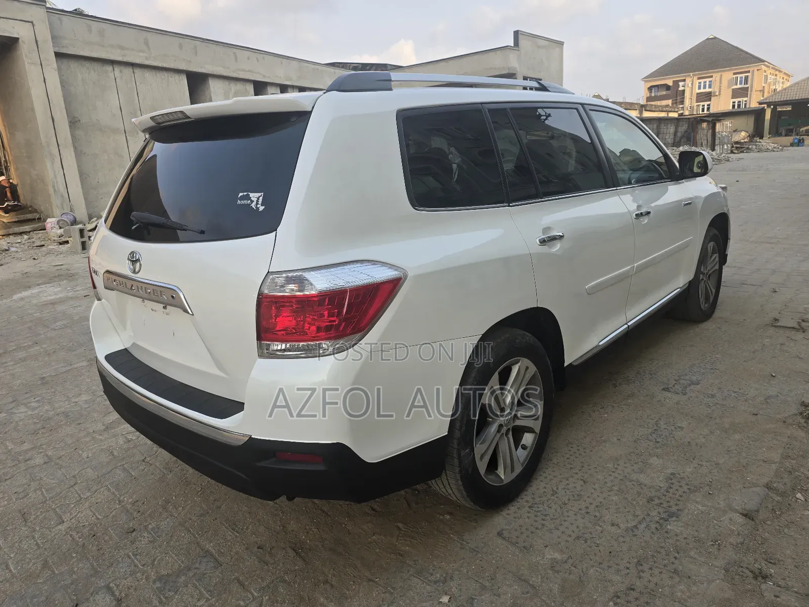 Toyota Highlander Limited 2011 White