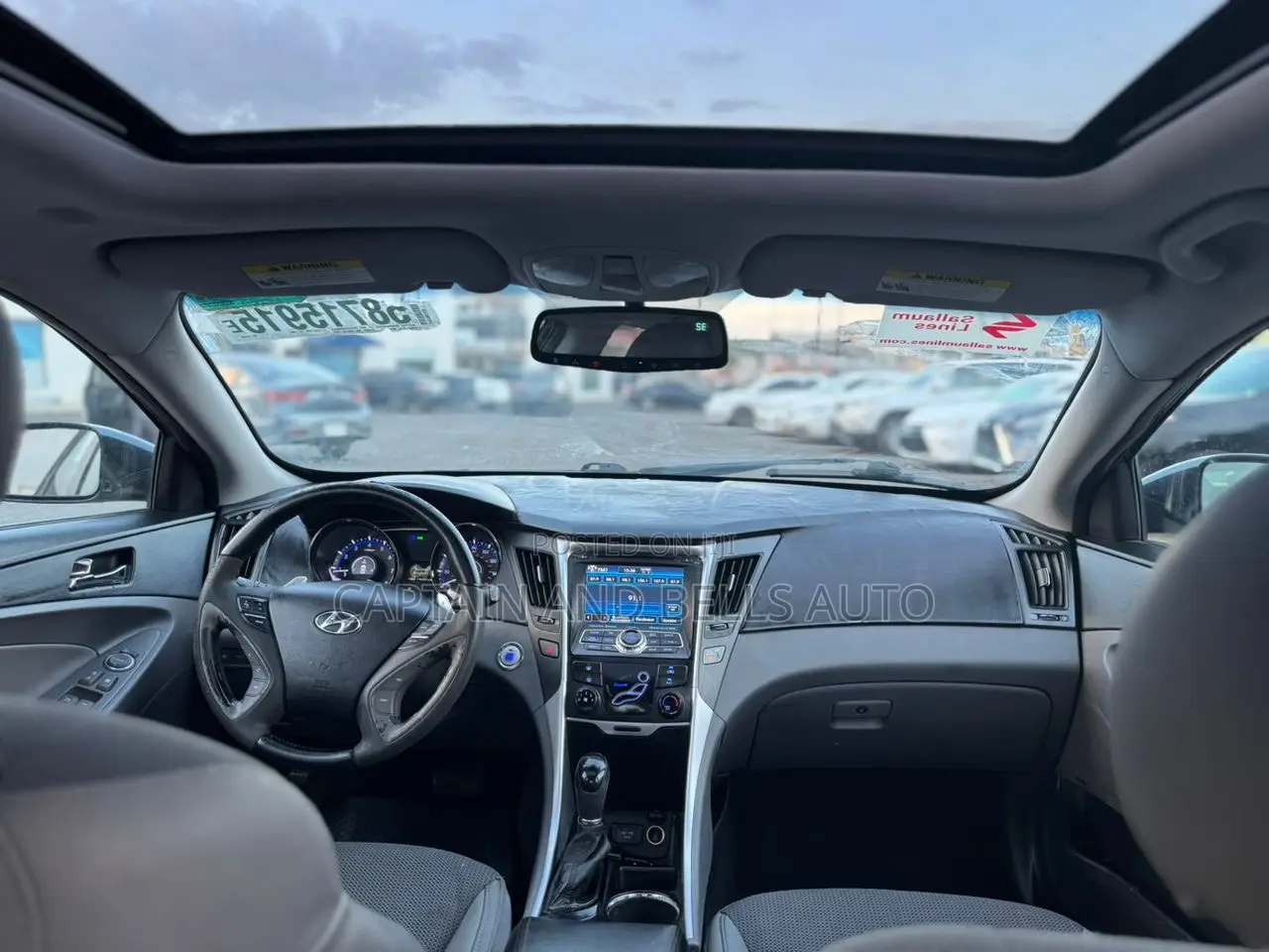 Hyundai Sonata Limited 2.0T Sedan (2.0L 4cyl 6A) 2013 Black