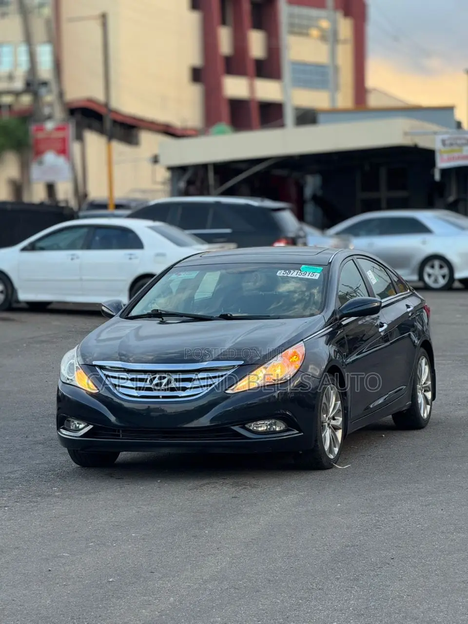 Hyundai Sonata Limited 2.0T Sedan (2.0L 4cyl 6A) 2013 Black
