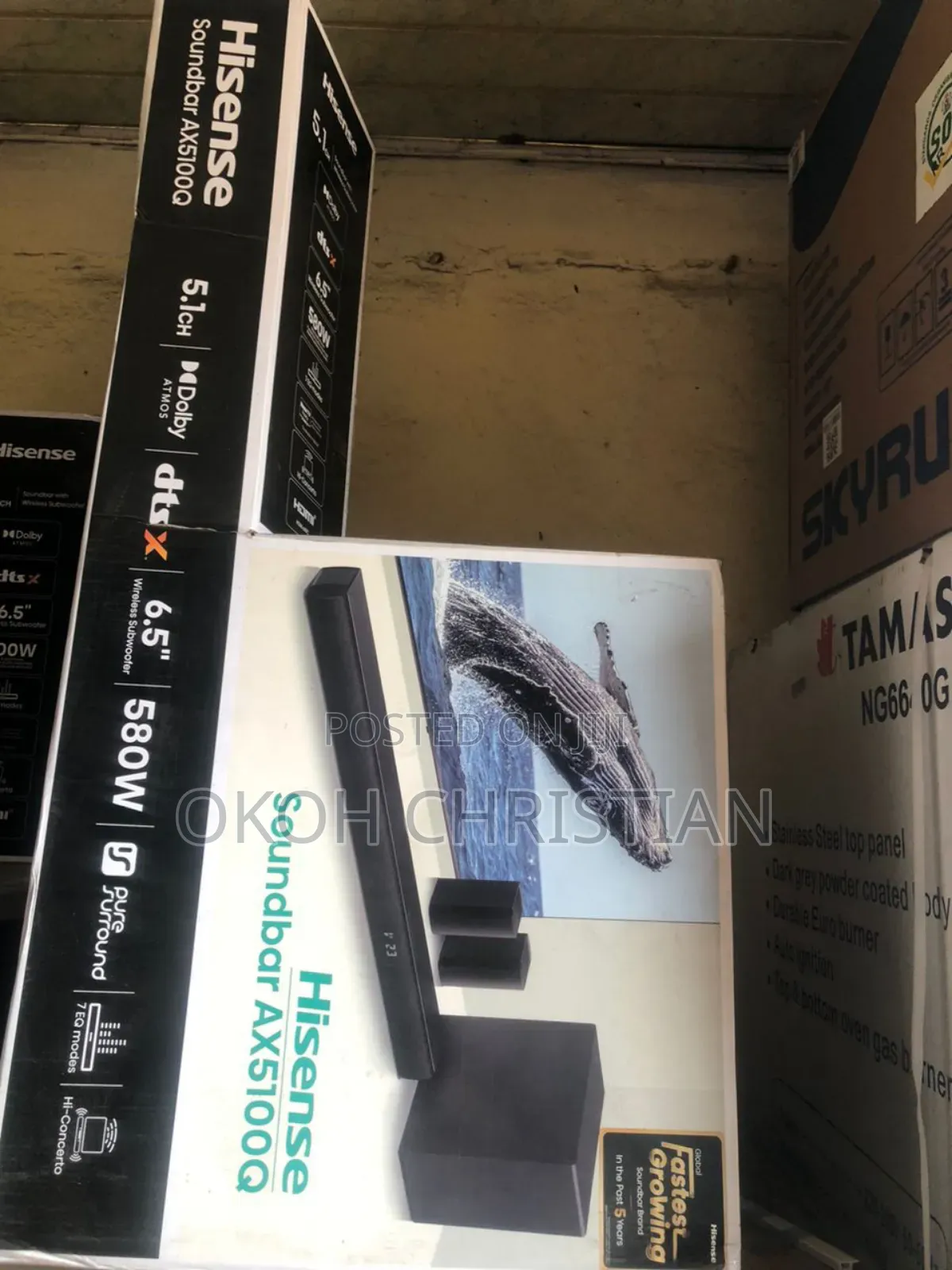 Hisene 580w Sounds Bar