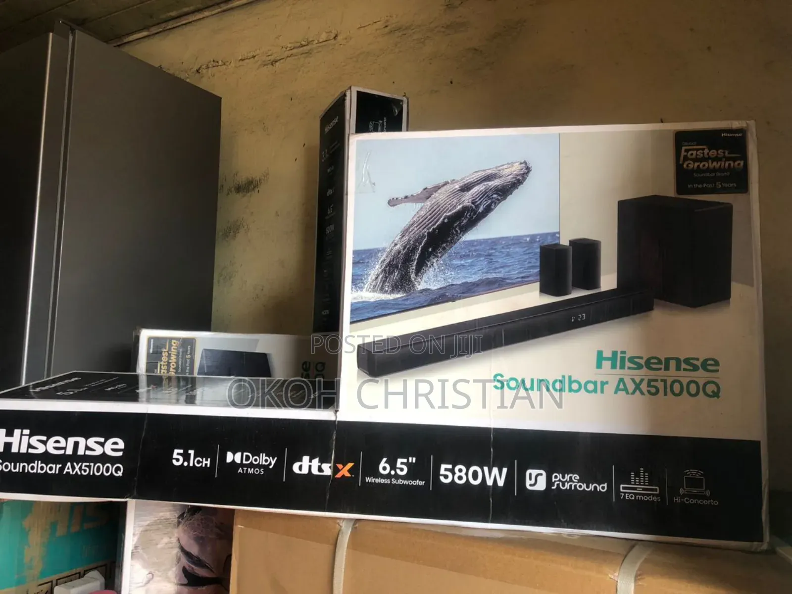 Hisene 580w Sounds Bar