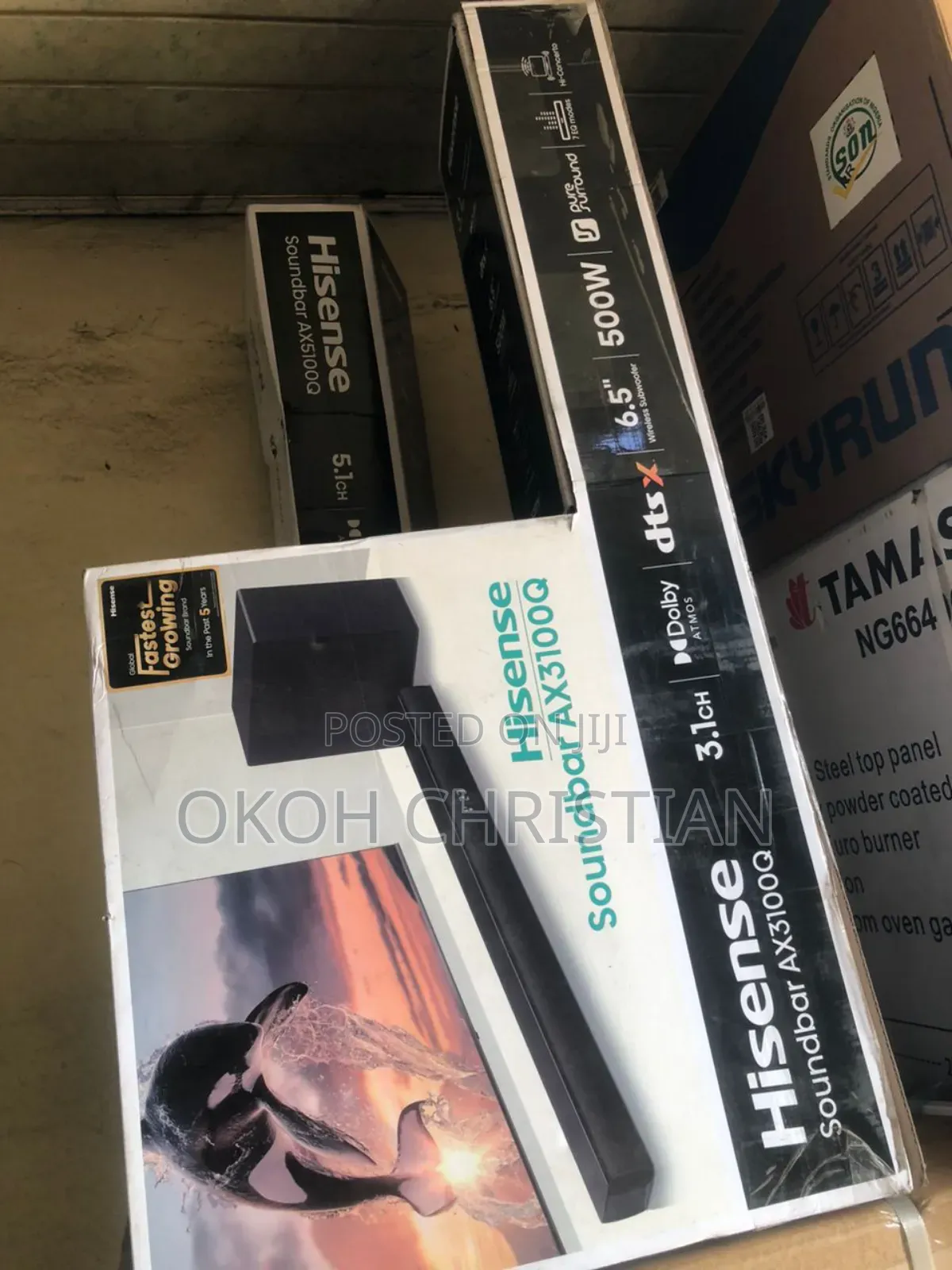 Hisene 500w Sounds Bar